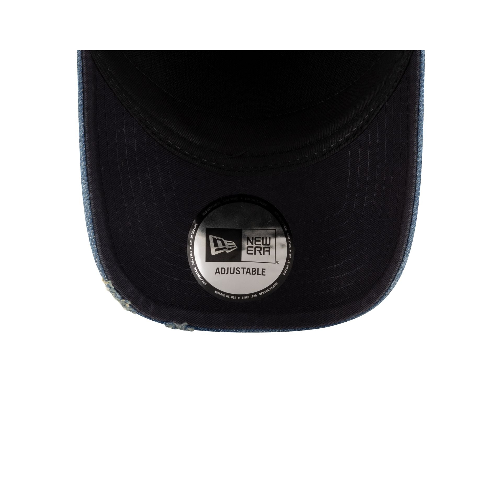 New York Yankees Distressed Light Denim 9FORTY A-Frame Trucker Hat