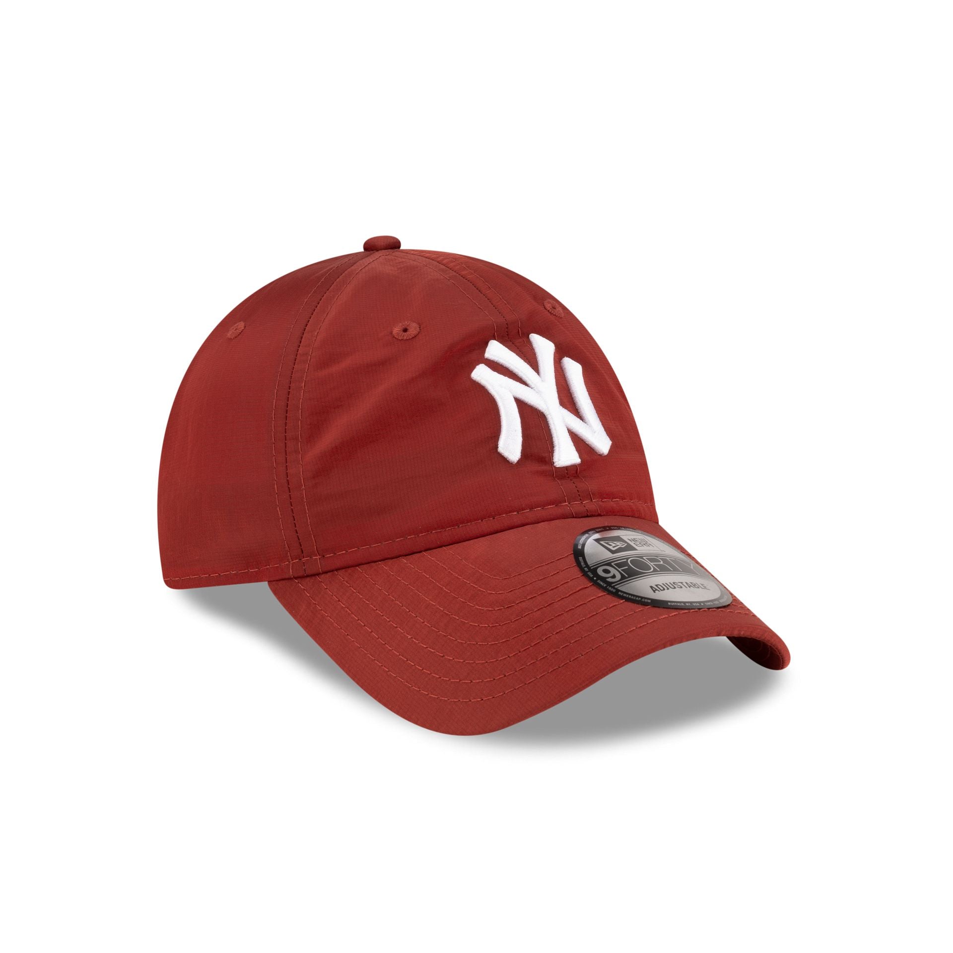 New York Yankees Red Nylon 9FORTY Adjustable Hat