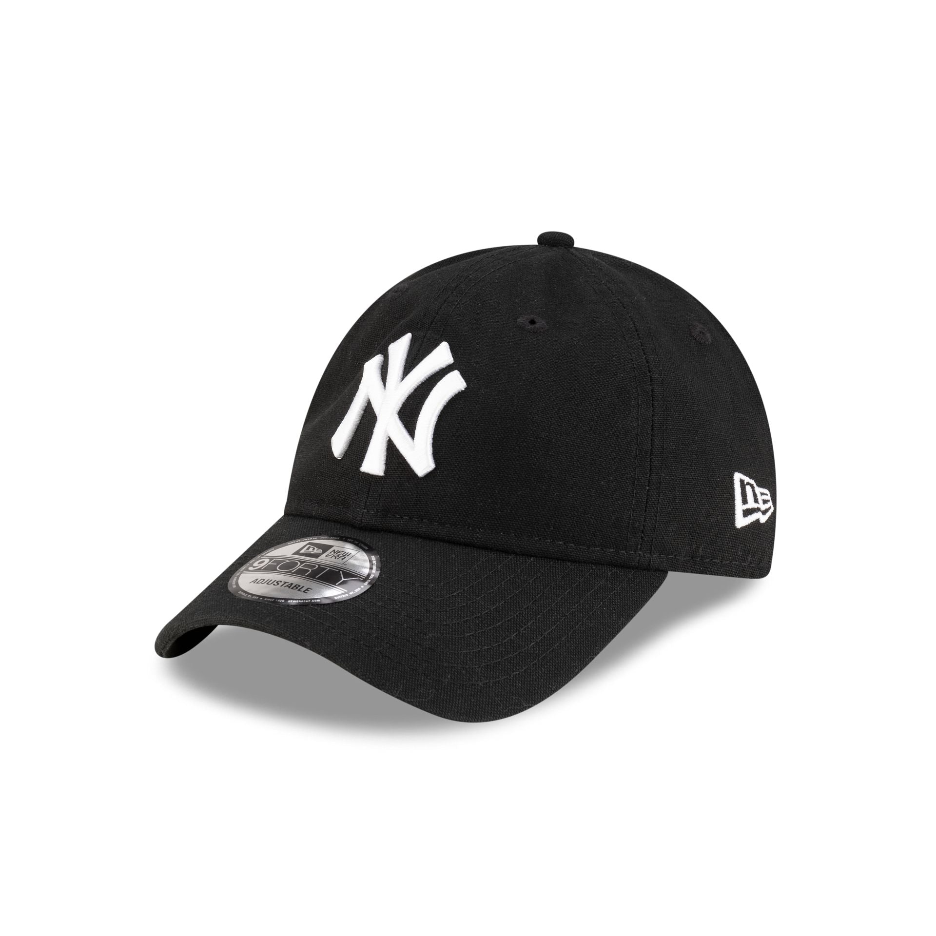 New York Yankees Black Duck Canvas 9FORTY Adjustable Hat