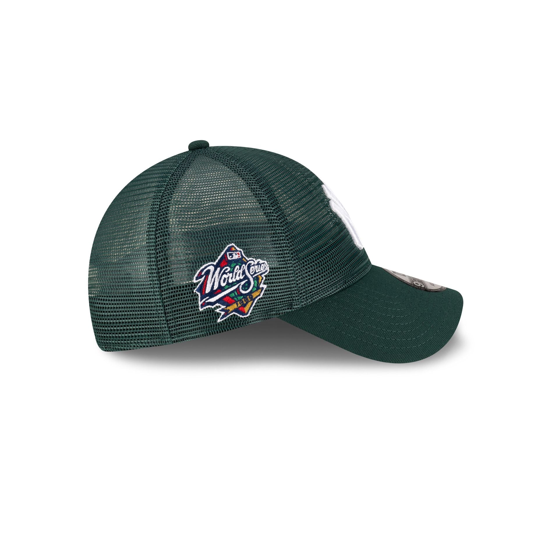 New York Yankees Dark Green Mesh 9FORTY Snapback Hat