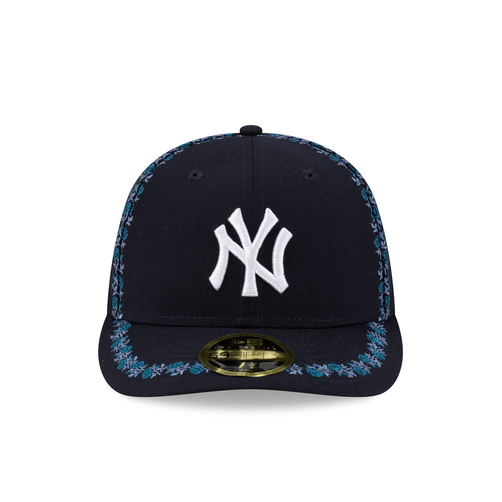 New York Yankees Rose Emblem Low Profile 59FIFTY Fitted Hat