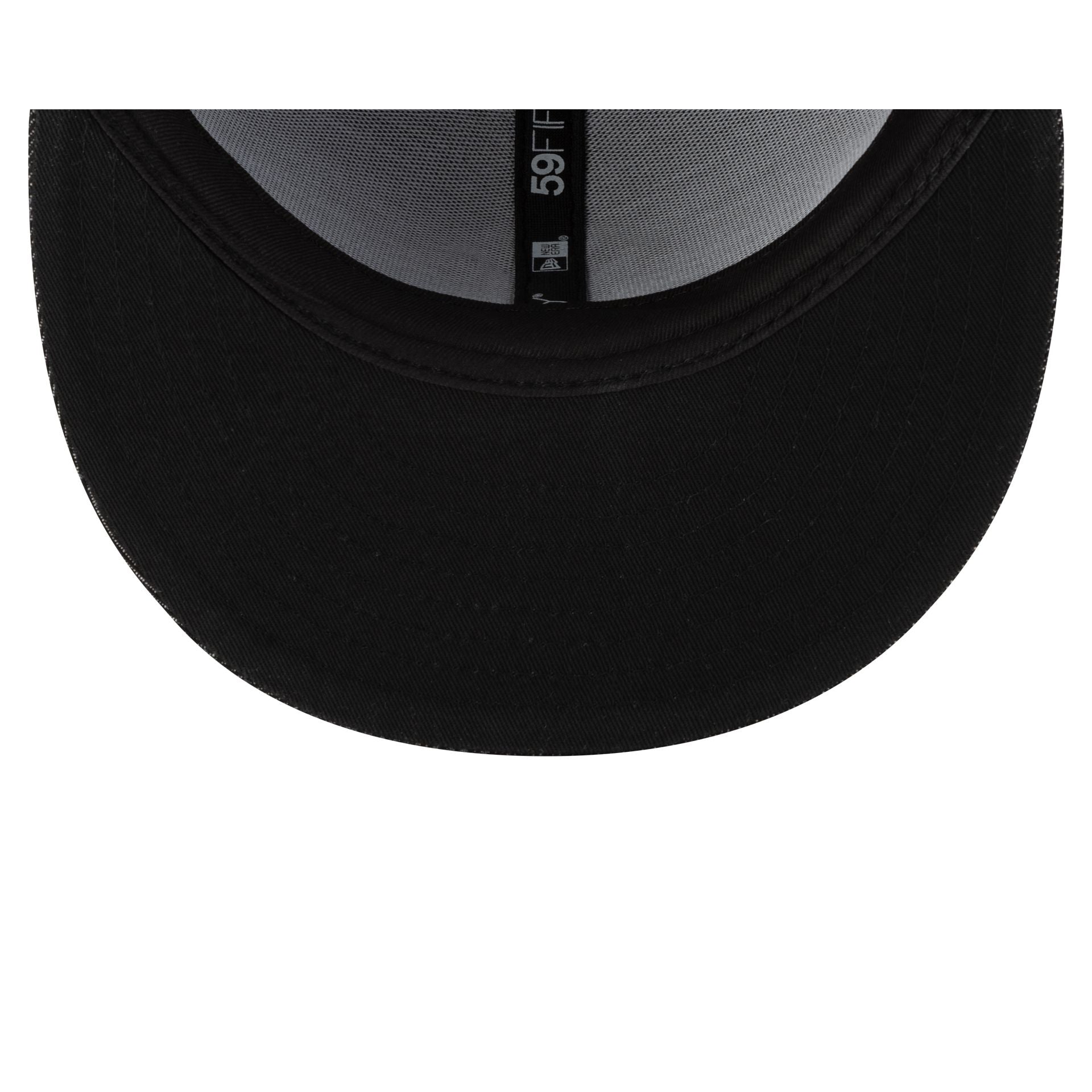 New York Yankees Laser Burn Out Black 59FIFTY Fitted Hat