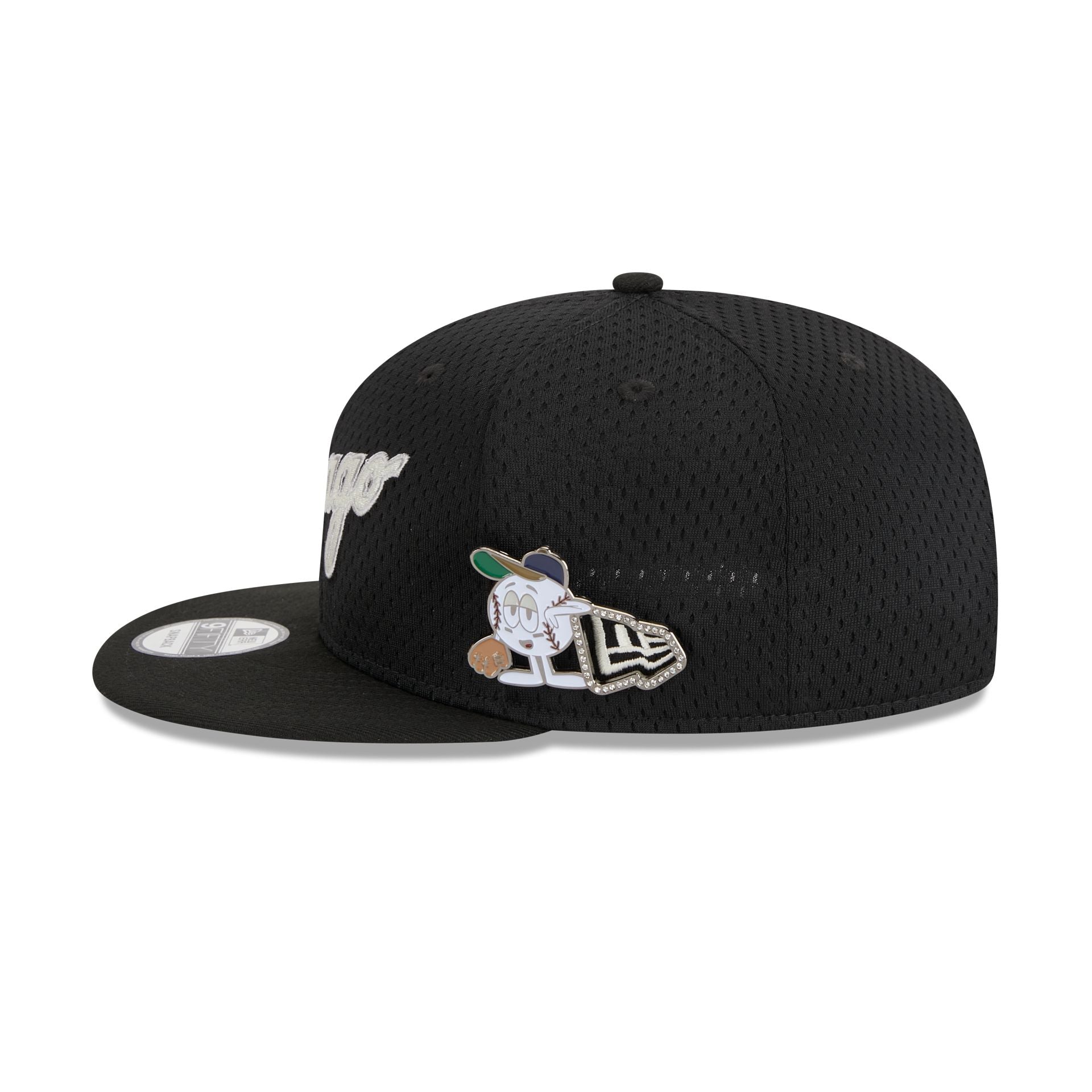 Chicago White Sox Post-Up Pin 9FIFTY Snapback Hat