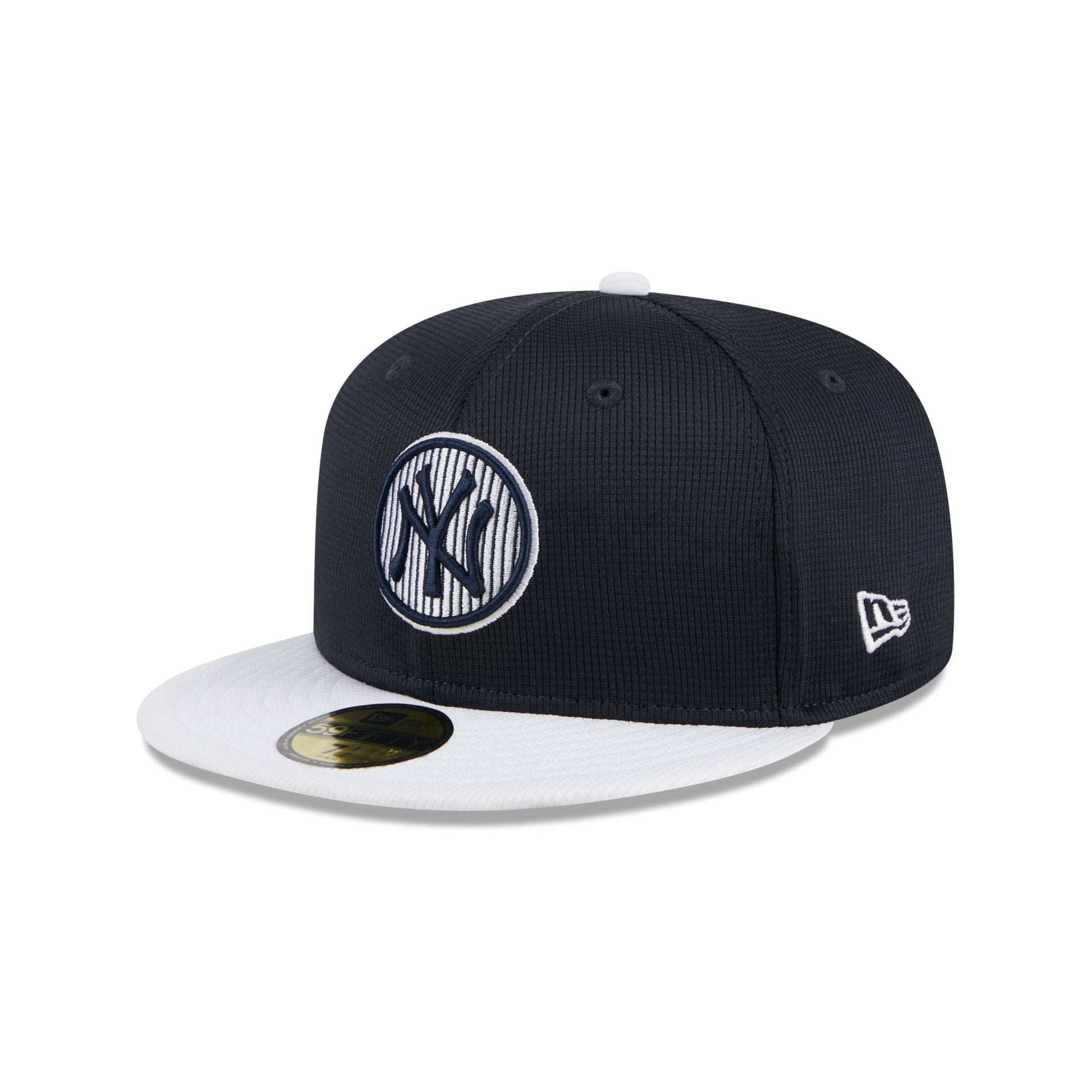 New York Yankees 2025 Batting Practice Gray Kids 59FIFTY Fitted Hat