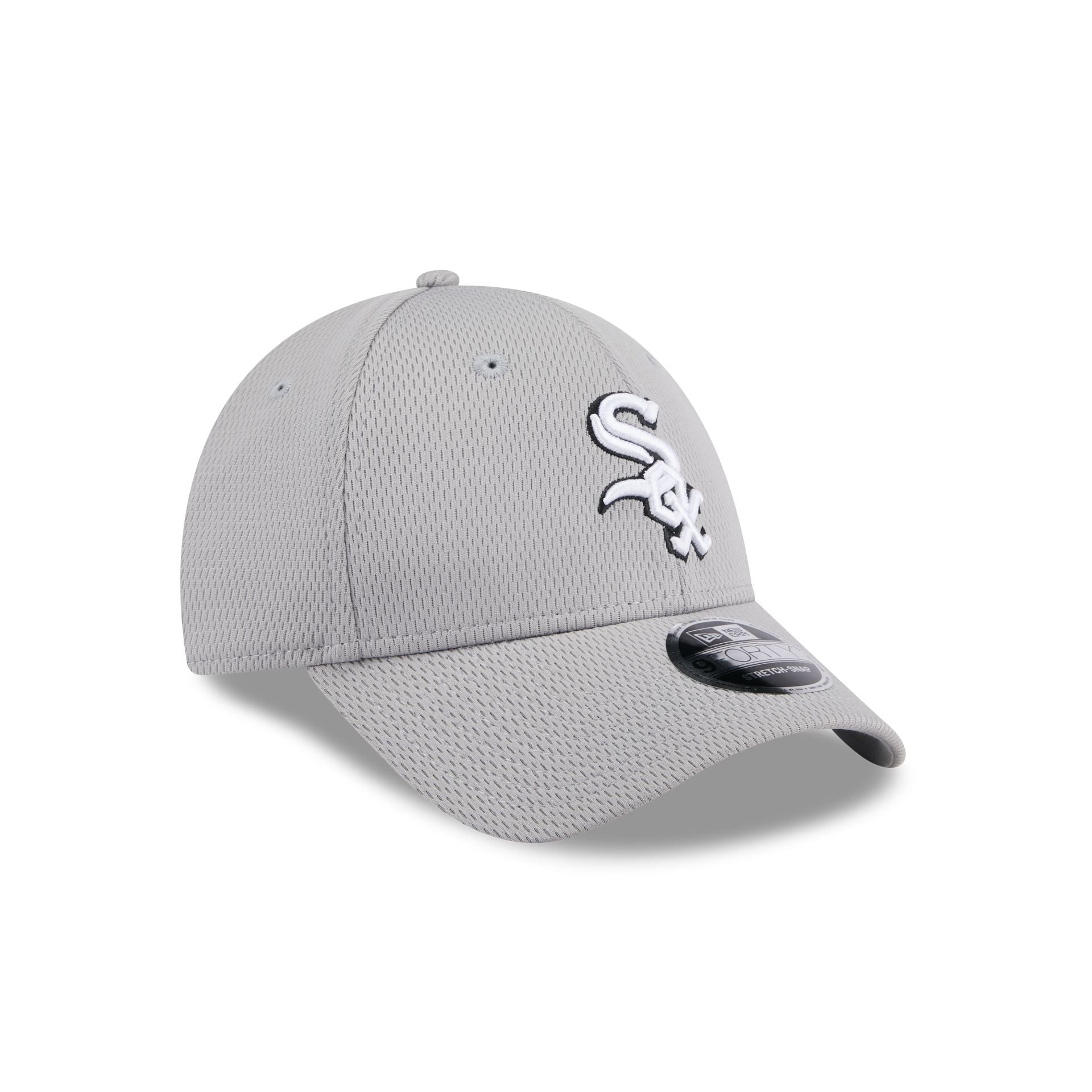 Chicago White Sox Gray 9FORTY Stretch-Snap Hat