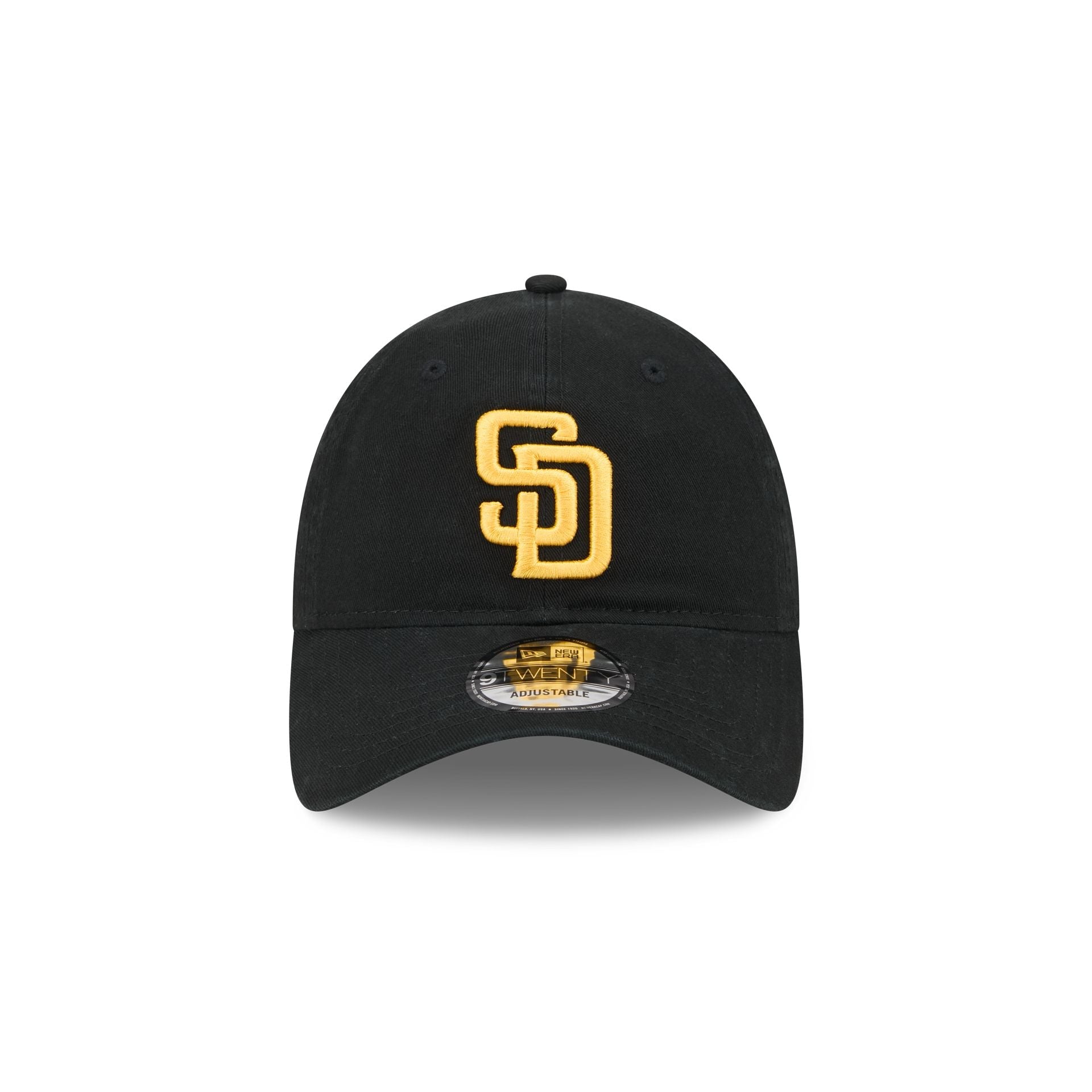 San Diego Padres Black 9TWENTY Adjustable Hat
