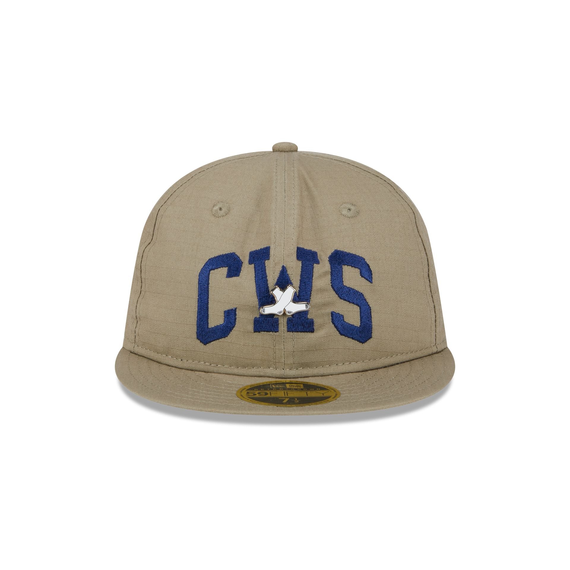 Chicago White Sox Logo Pin Retro Crown 59FIFTY Fitted Hat