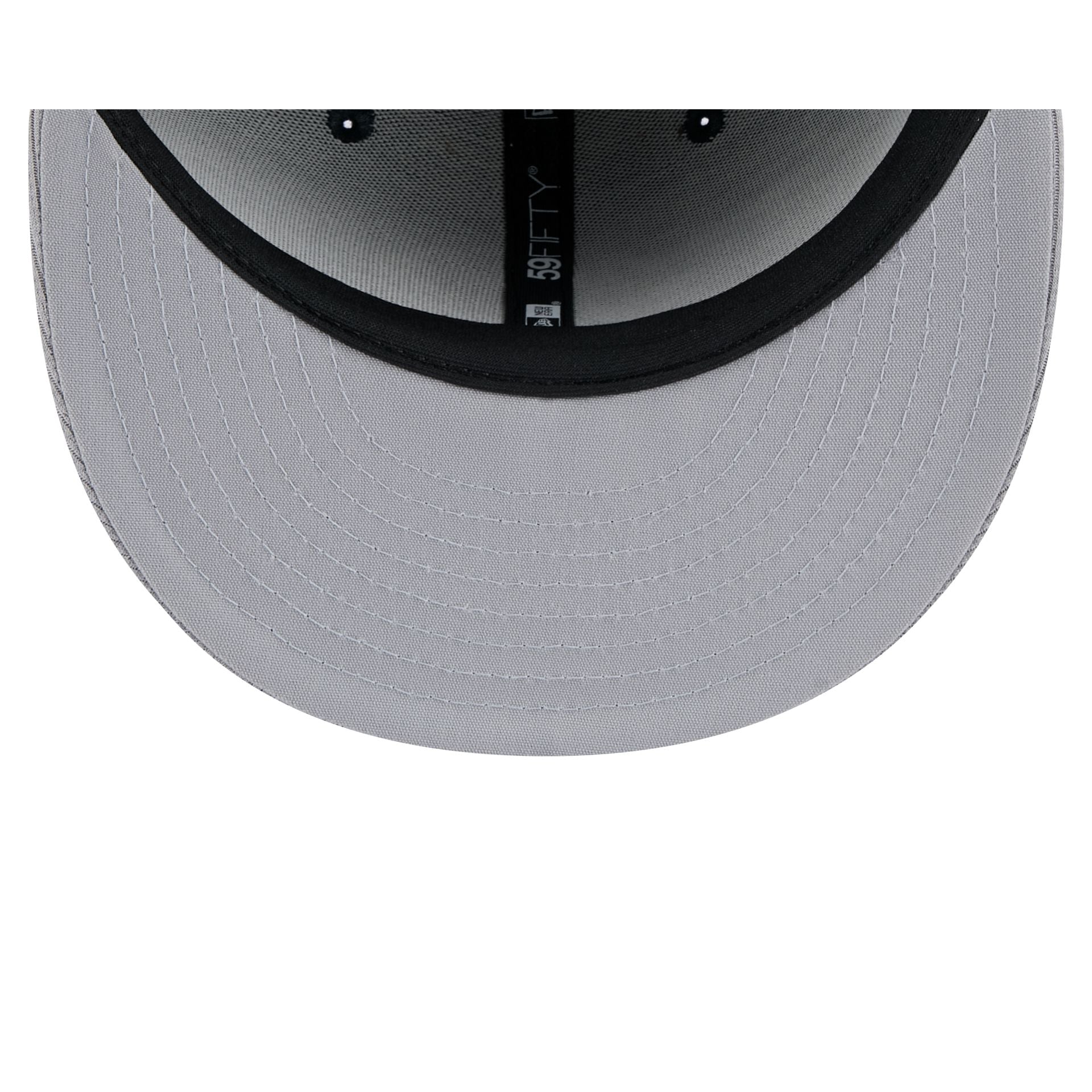 New York Yankees 2025 Batting Practice Gray 59FIFTY Fitted Hat