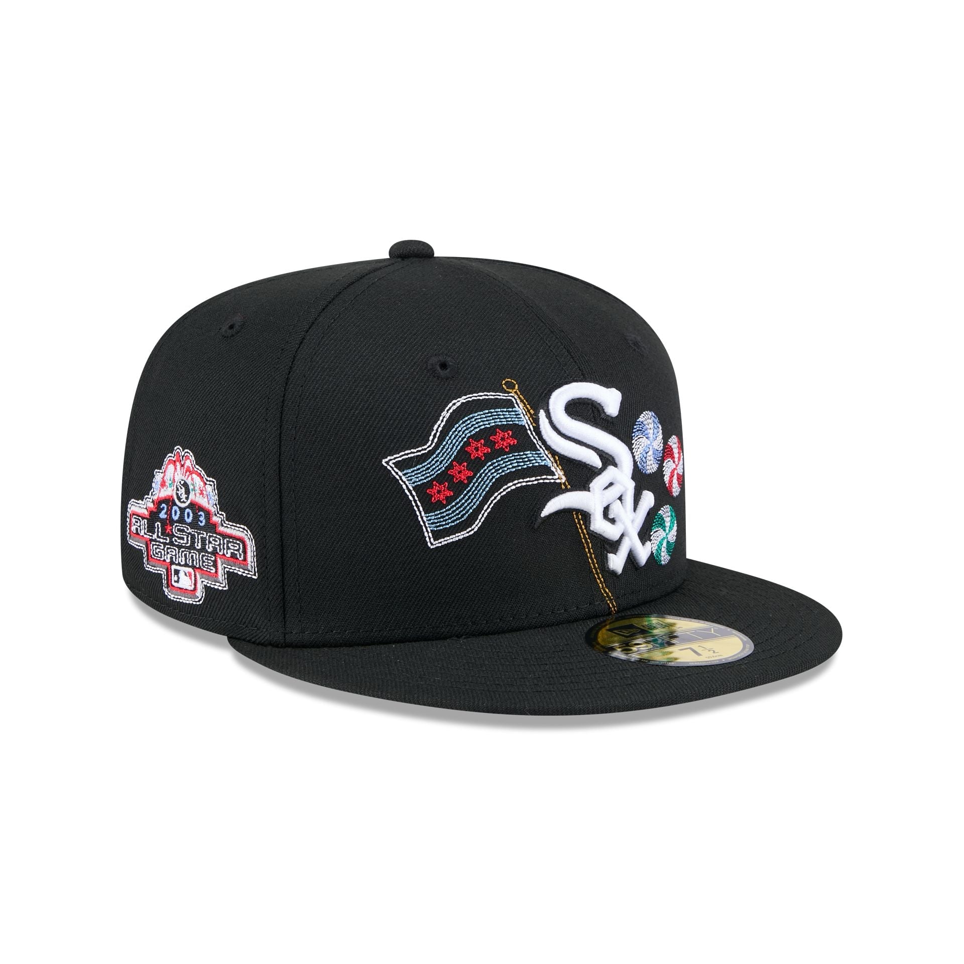 Chicago White Sox State Stitch 59FIFTY Fitted Hat