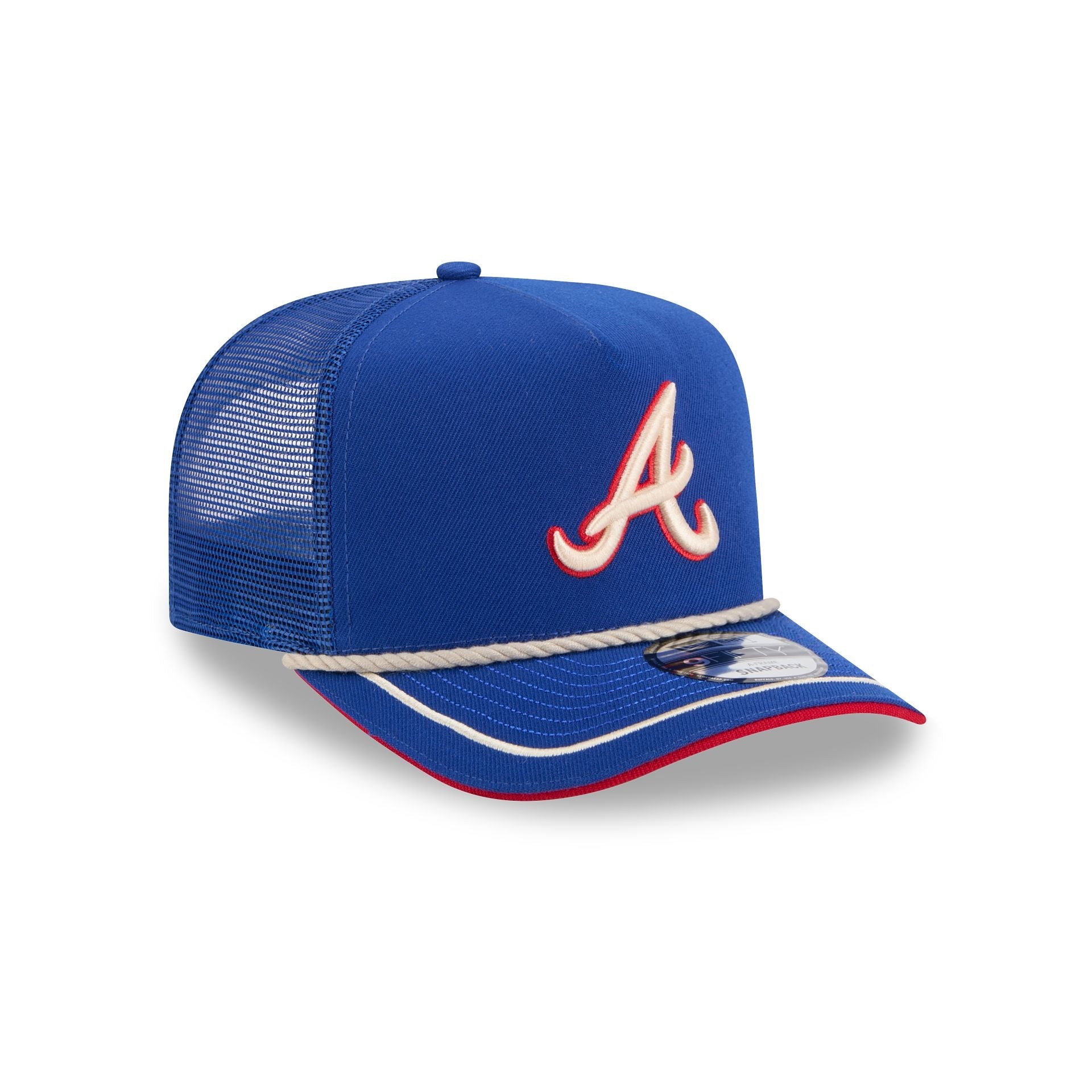 Atlanta Braves Vintage Team Rope 9FIFTY A-Frame Trucker