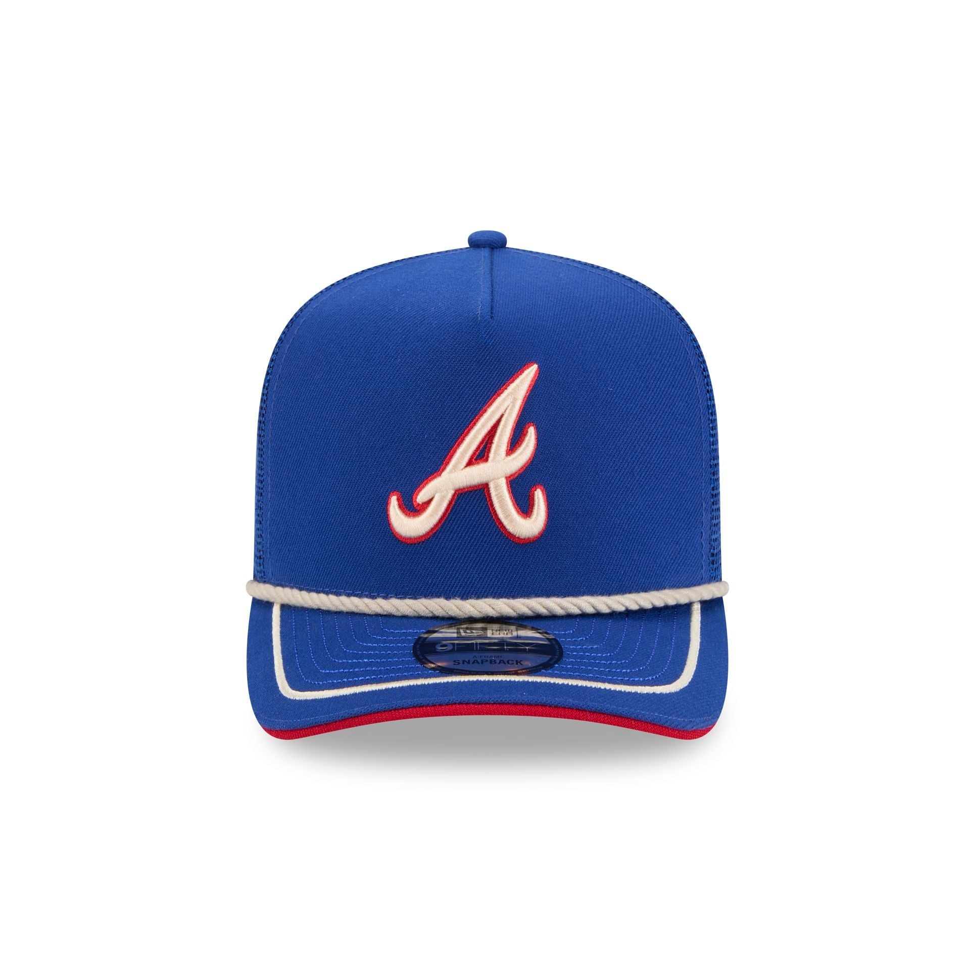 Atlanta Braves Vintage Team Rope 9FIFTY A-Frame Trucker