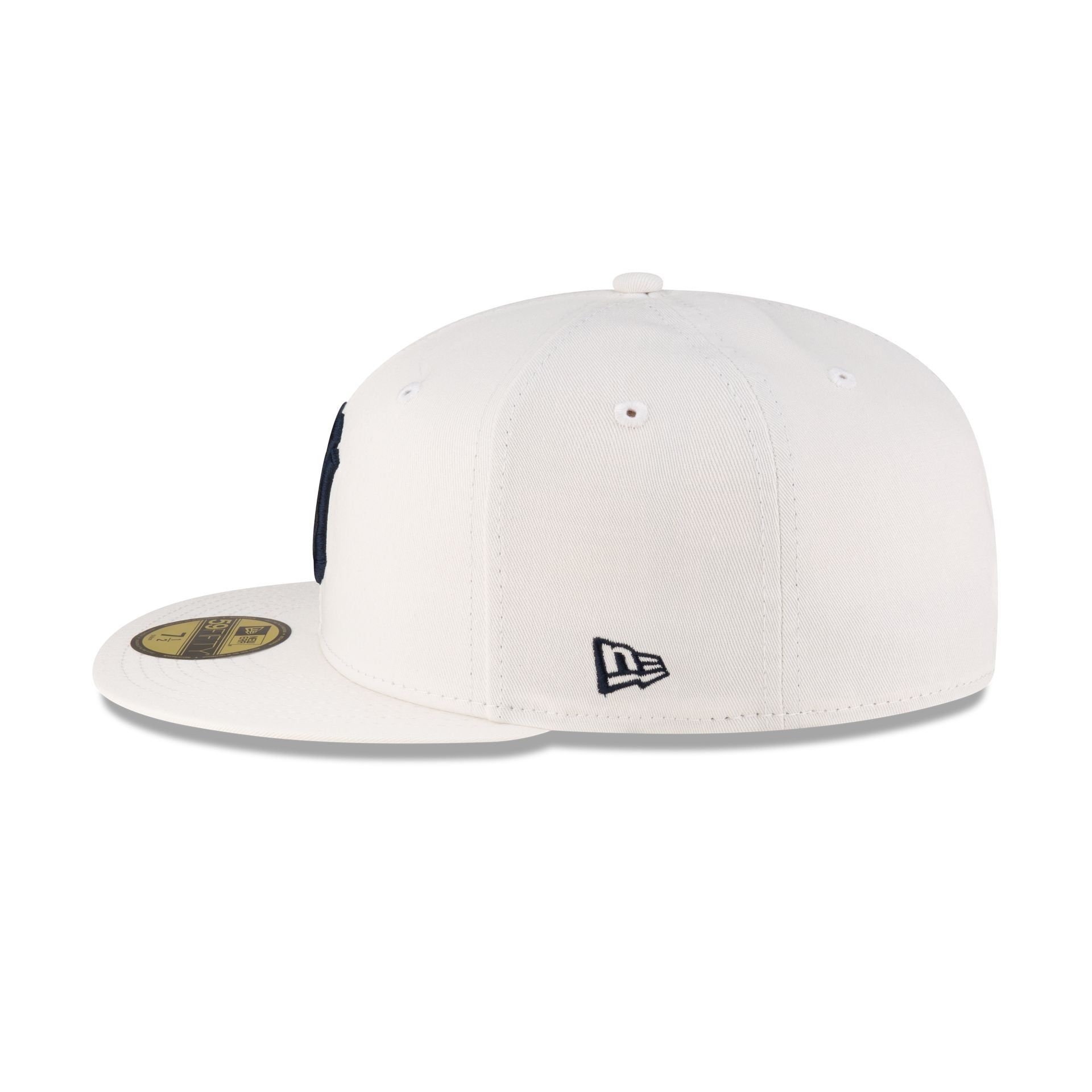 New York or Nowhere x New York Yankees White Logo 59FIFTY Fitted Hat