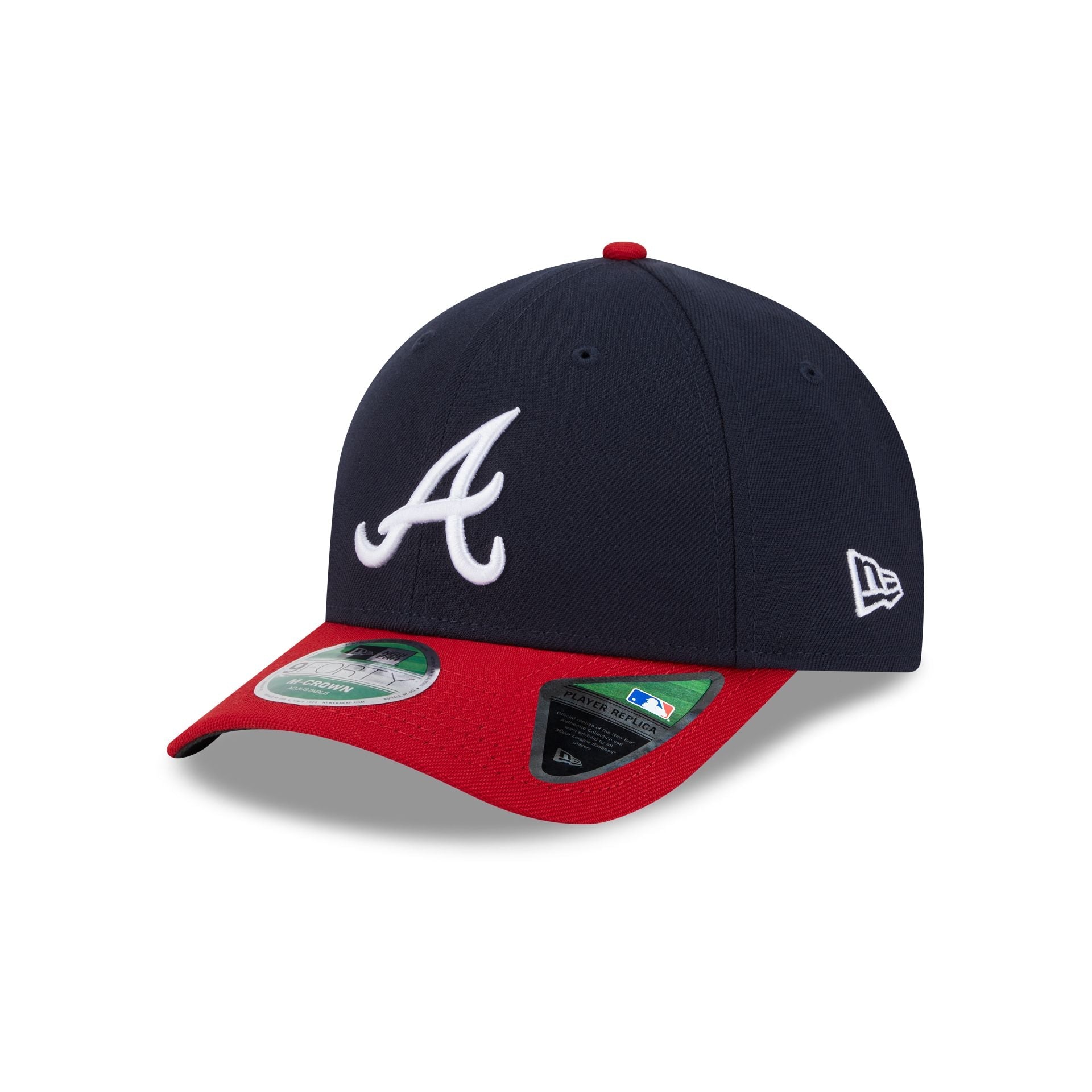 Atlanta Braves Home Authentic Collection 9FORTY M-Crown Snapback Hat