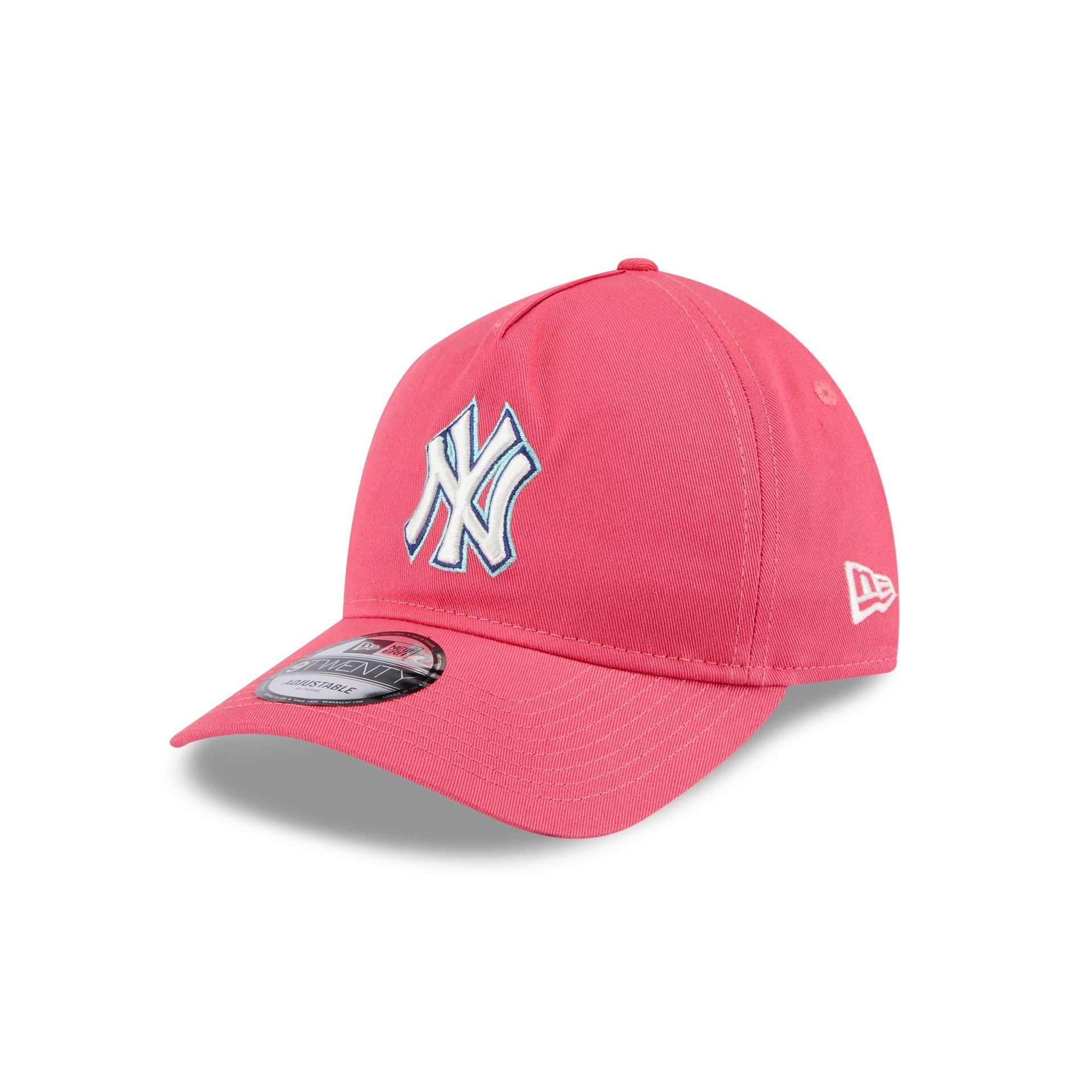 New York Yankees Coral 9TWENTY A-Frame Adjustable Hat