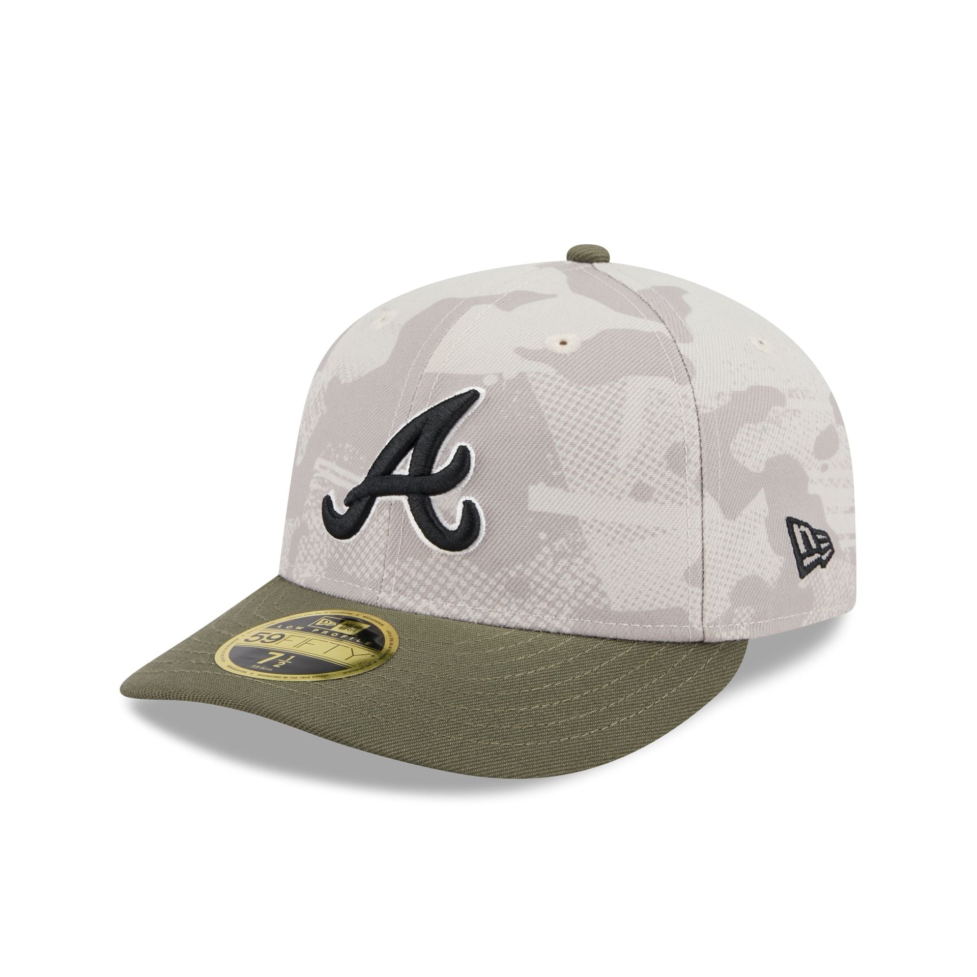 Atlanta Braves Armed Forces Day 2025 Low Profile 59FIFTY Fitted Hat