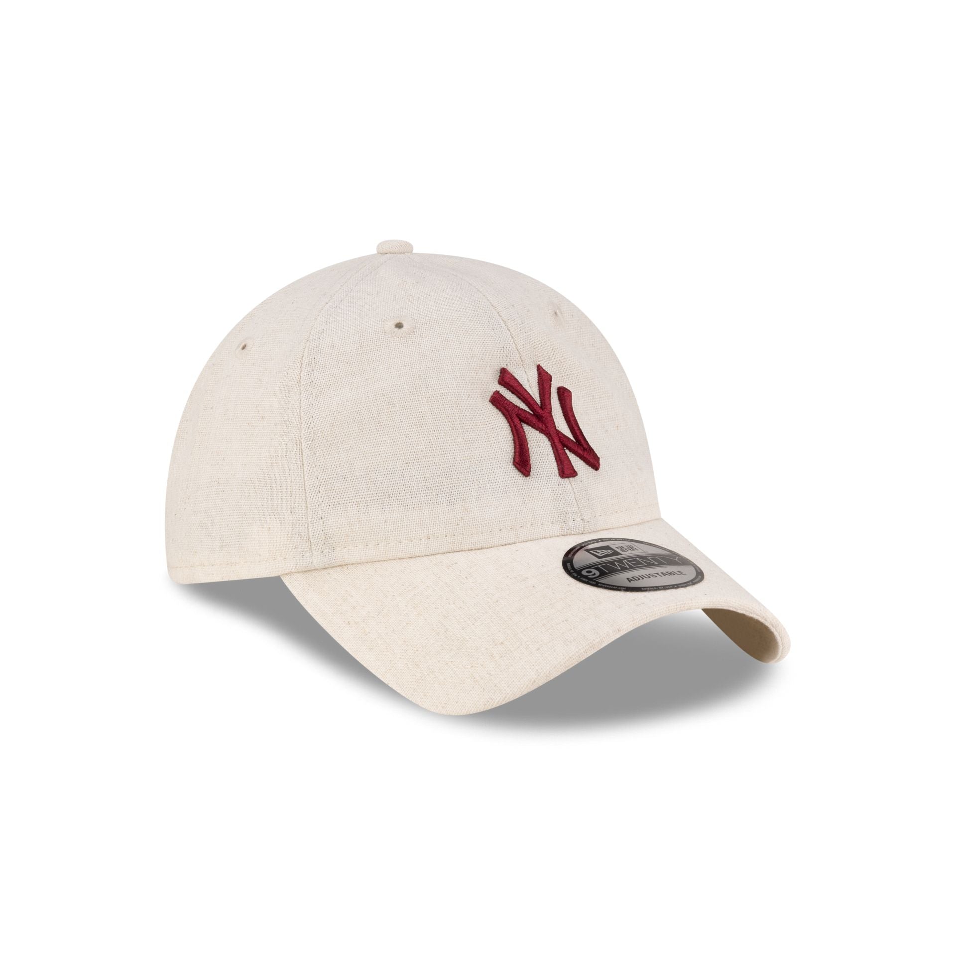 New York Yankees Linen Cream 9TWENTY Adjustable Hat