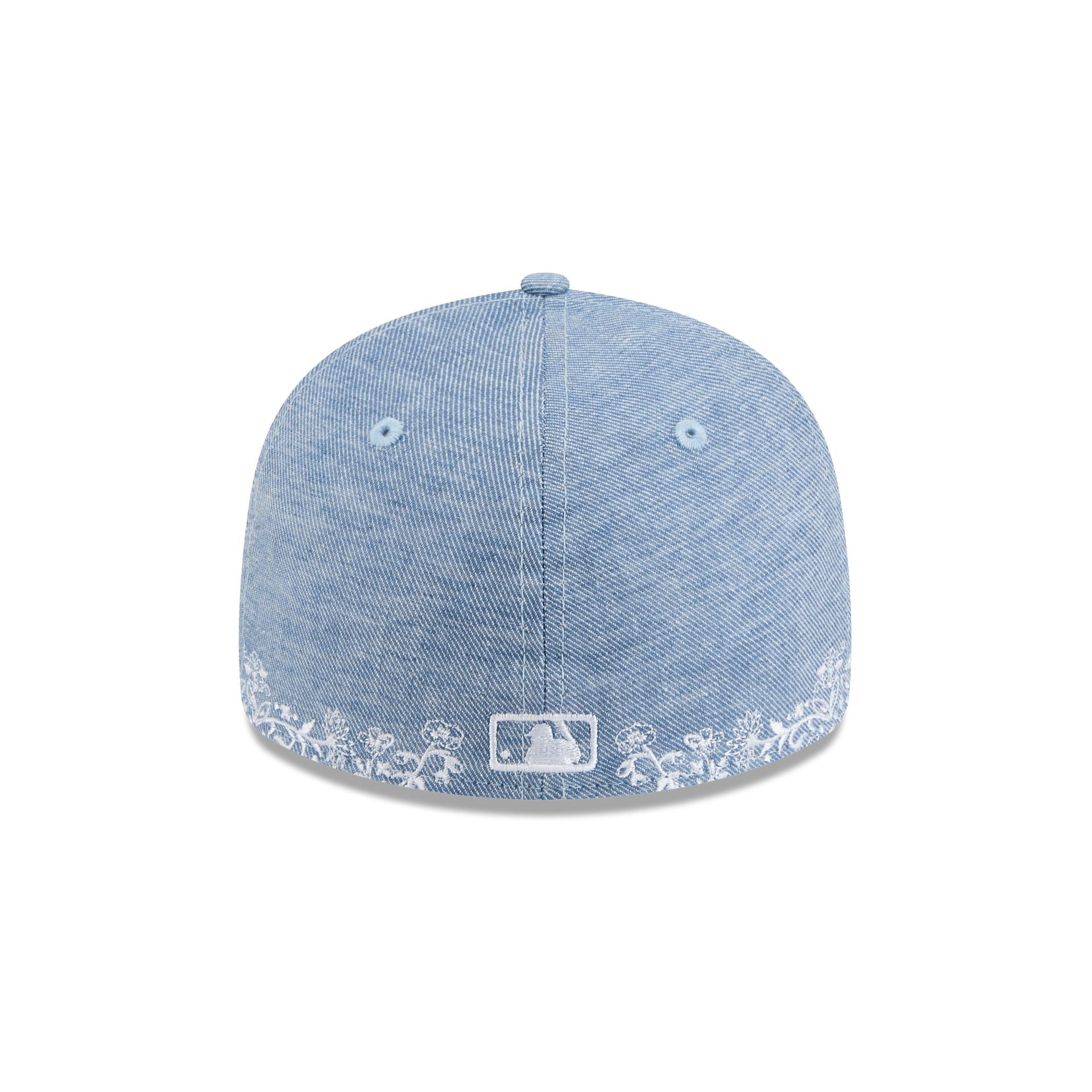 New York Yankees Hand Stitched Chambray Low Profile 59FIFTY Fitted Hat