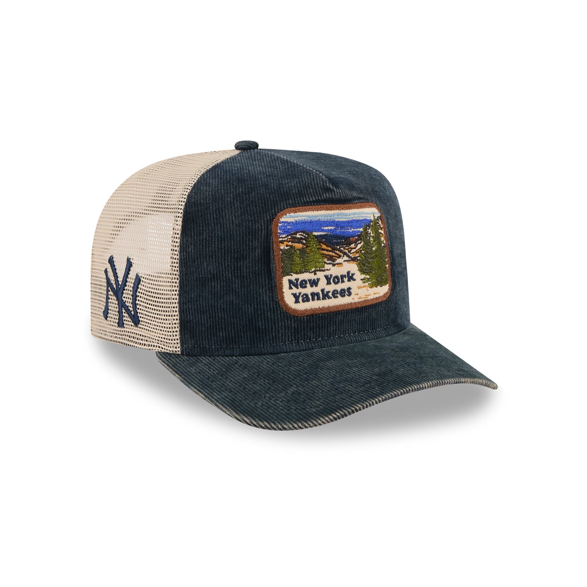 New York Yankees Vintage Landscape 9FIFTY A-Frame Trucker Hat