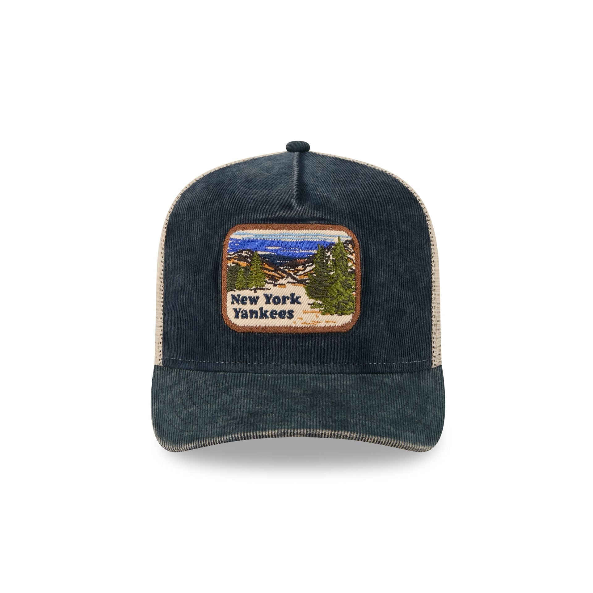 New York Yankees Vintage Landscape 9FIFTY A-Frame Trucker Hat