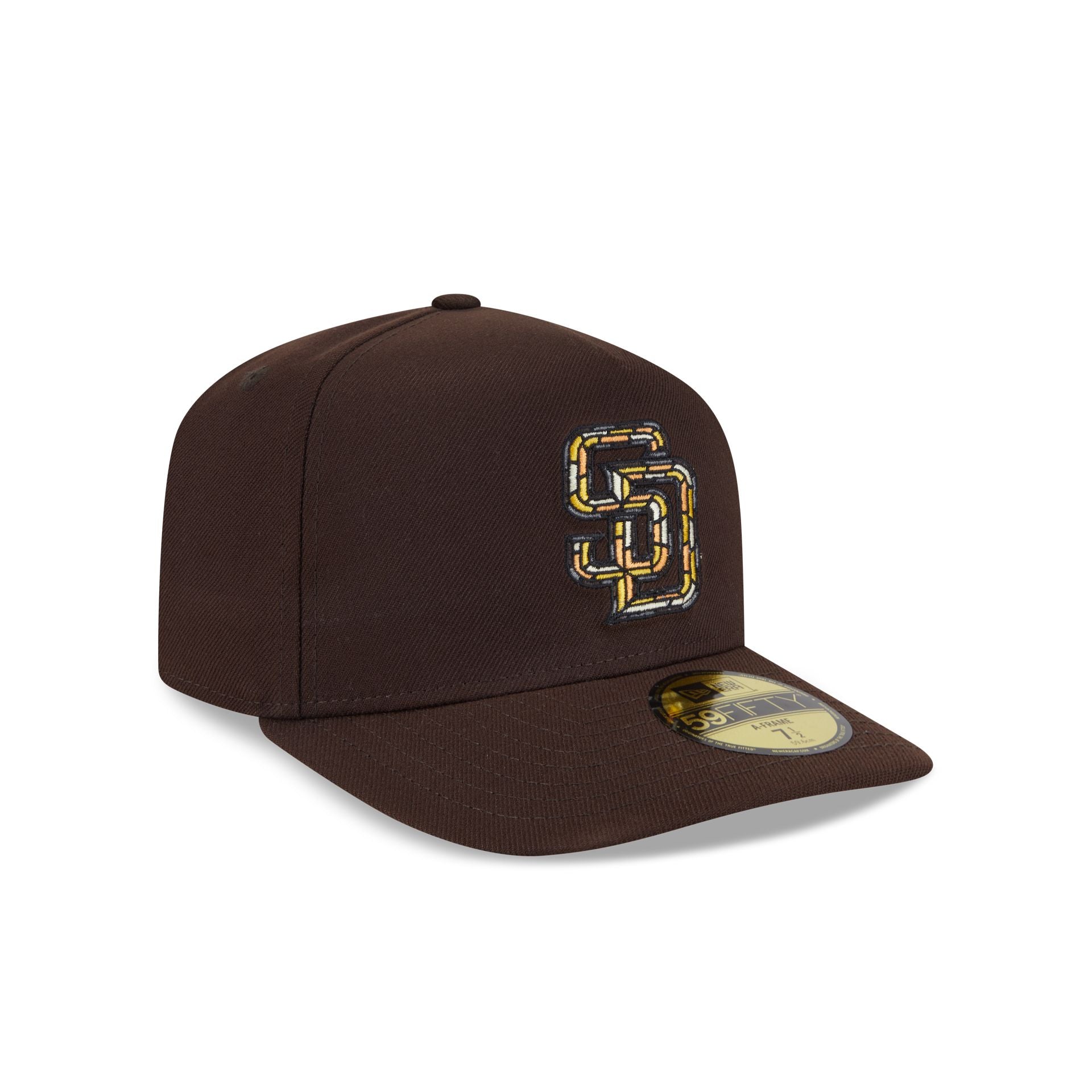 San Diego Padres Stained Glass 59FIFTY A-Frame Fitted Hat