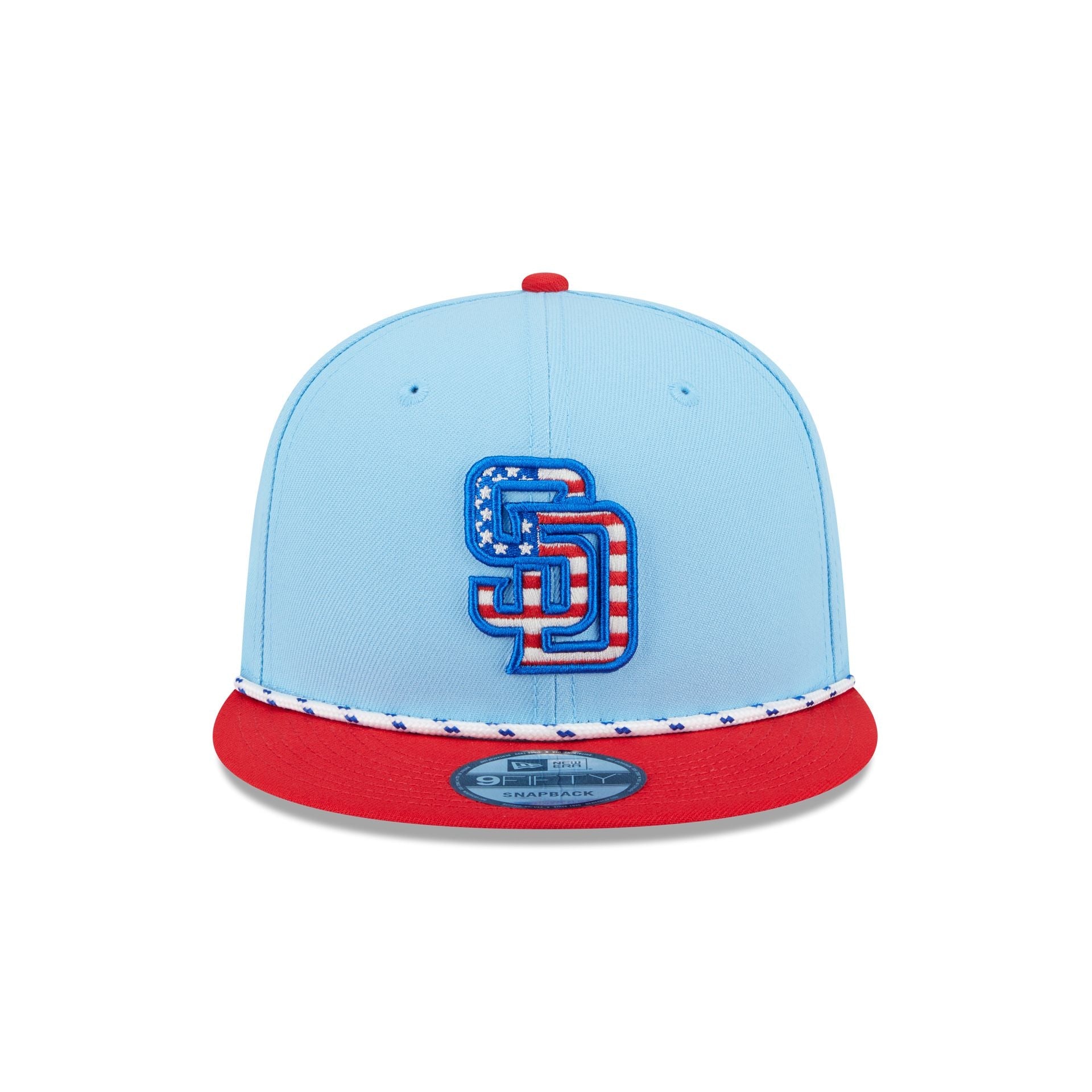 San Diego Padres Independence Day 2025 9FIFTY Snapback Hat