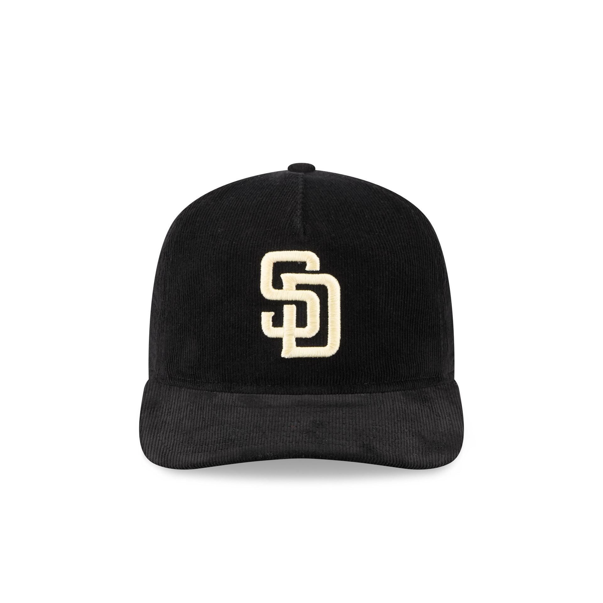 San Diego Padres Nostalgic Black Corduroy 19TWENTY Adjustable Hat