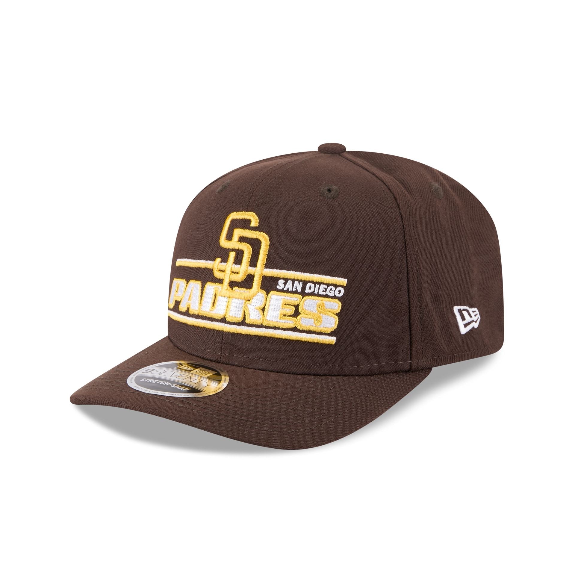 San Diego Padres Stated 9SEVENTY Stretch-Snap Hat