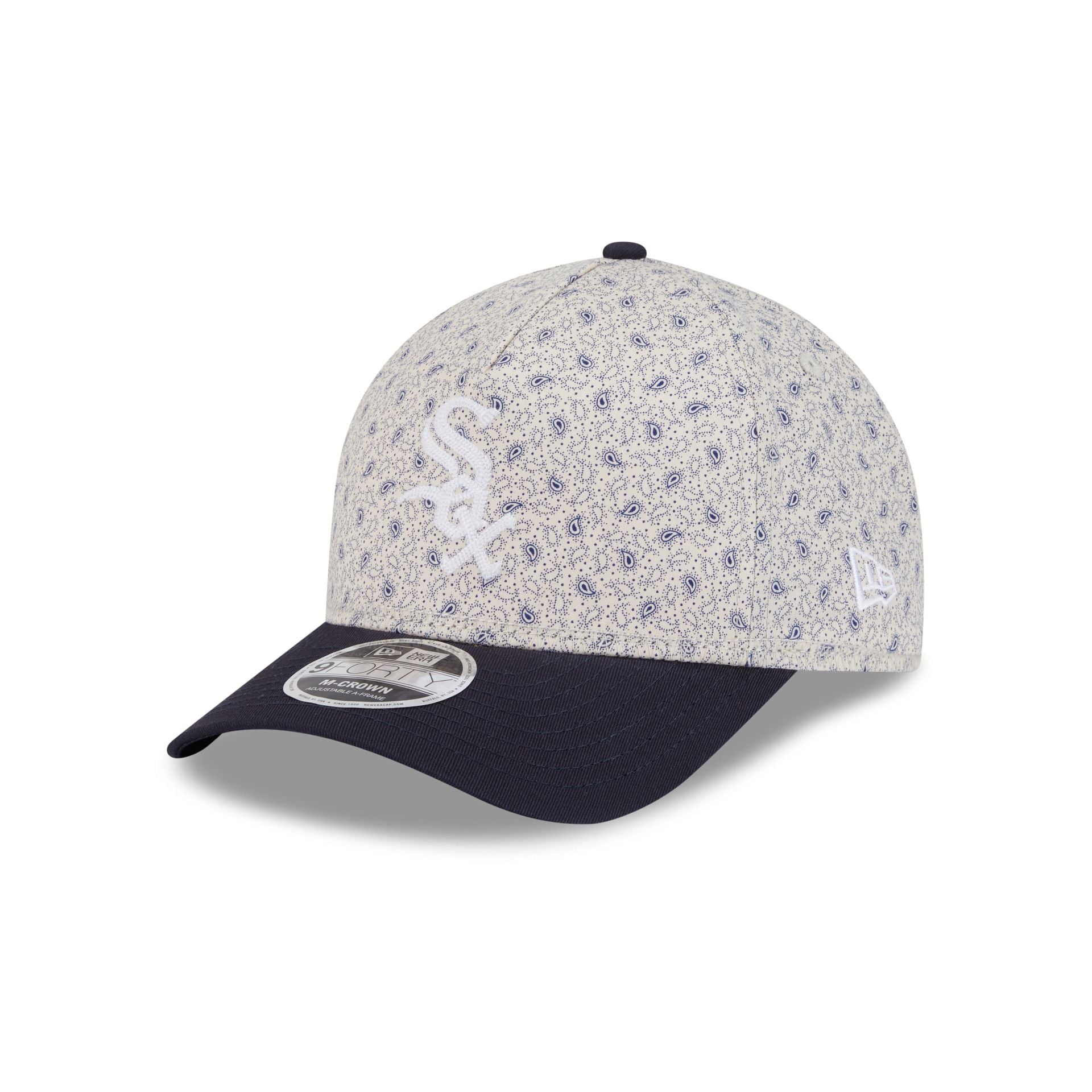 Chicago White Sox Micro Print 9FORTY M-Crown A-Frame Adjustable Hat