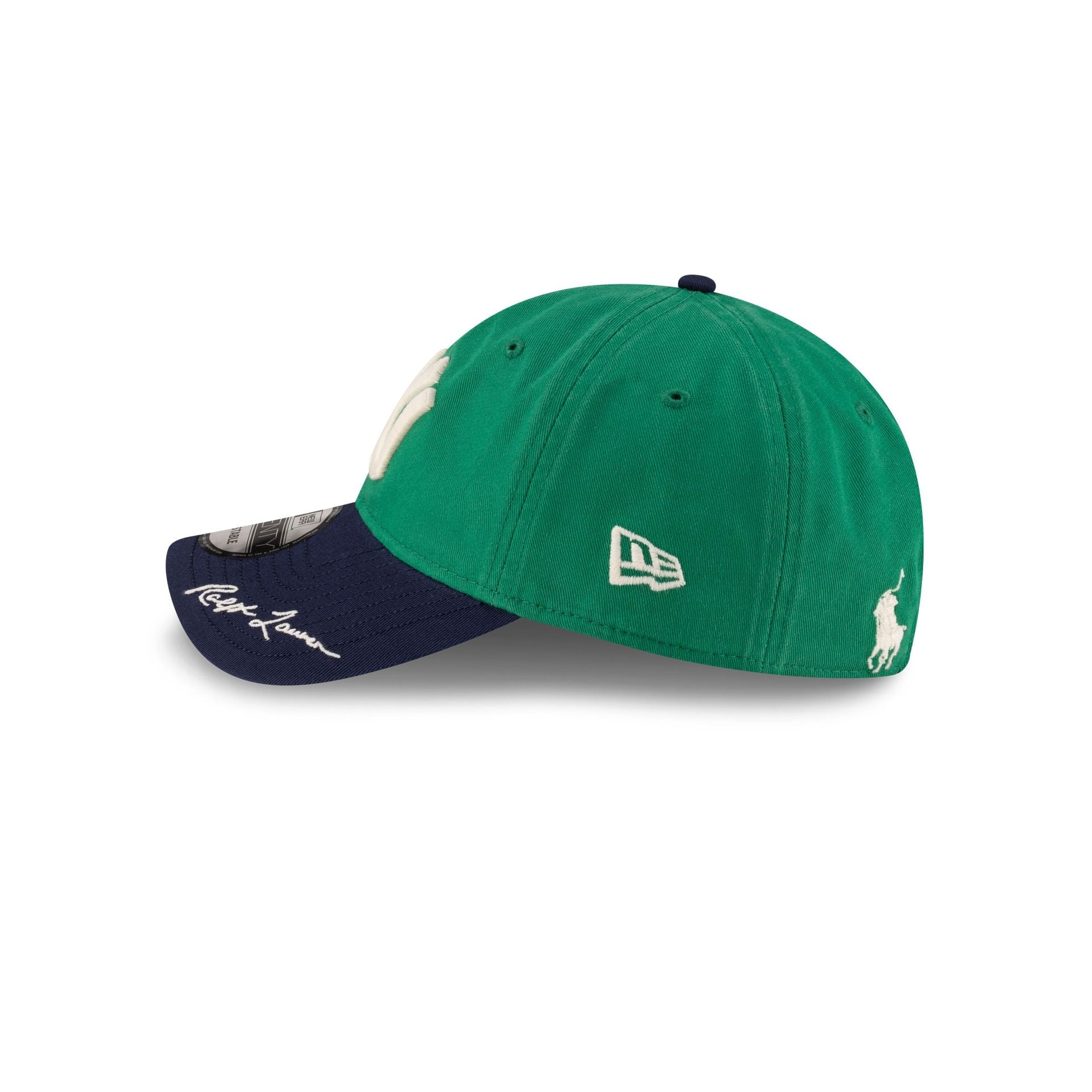 Ralph Lauren x New York Yankees Green 9TWENTY Adjustable Hat
