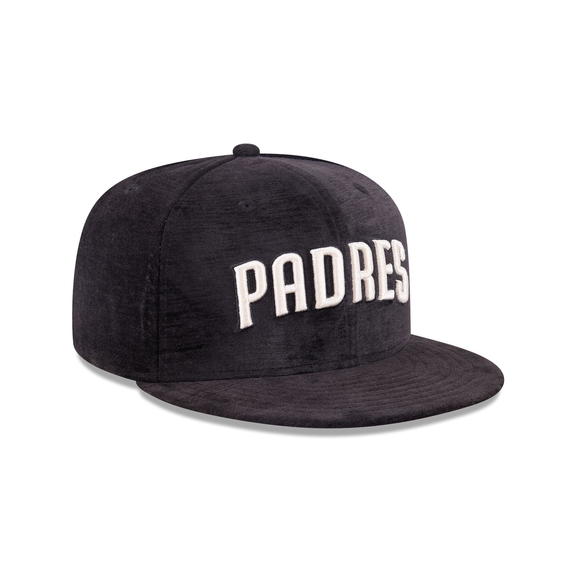 San Diego Padres Black Velvet 59FIFTY Fitted Hat