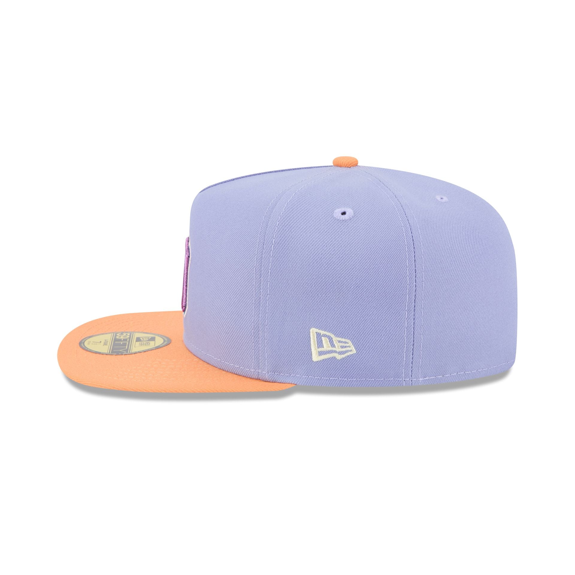 New York Yankees Lavender 59FIFTY A-Frame Fitted Hat