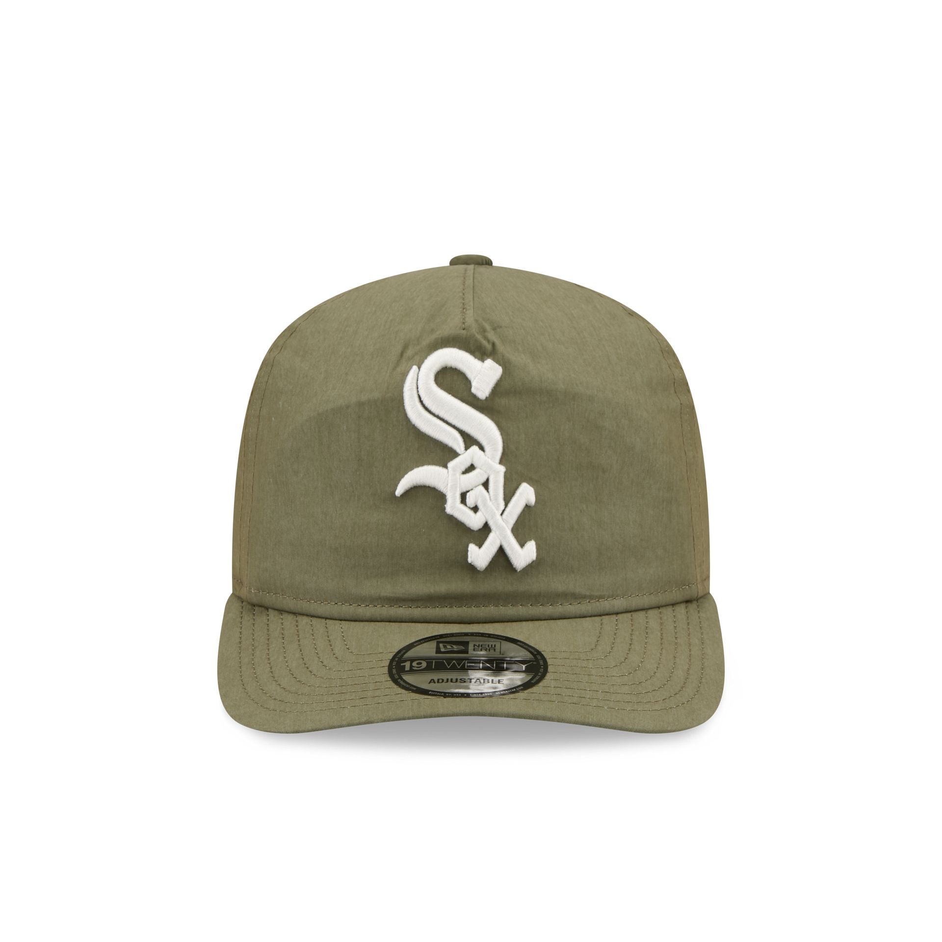Chicago White Sox Olive Green Nylon 19TWENTY Adjustable Hat