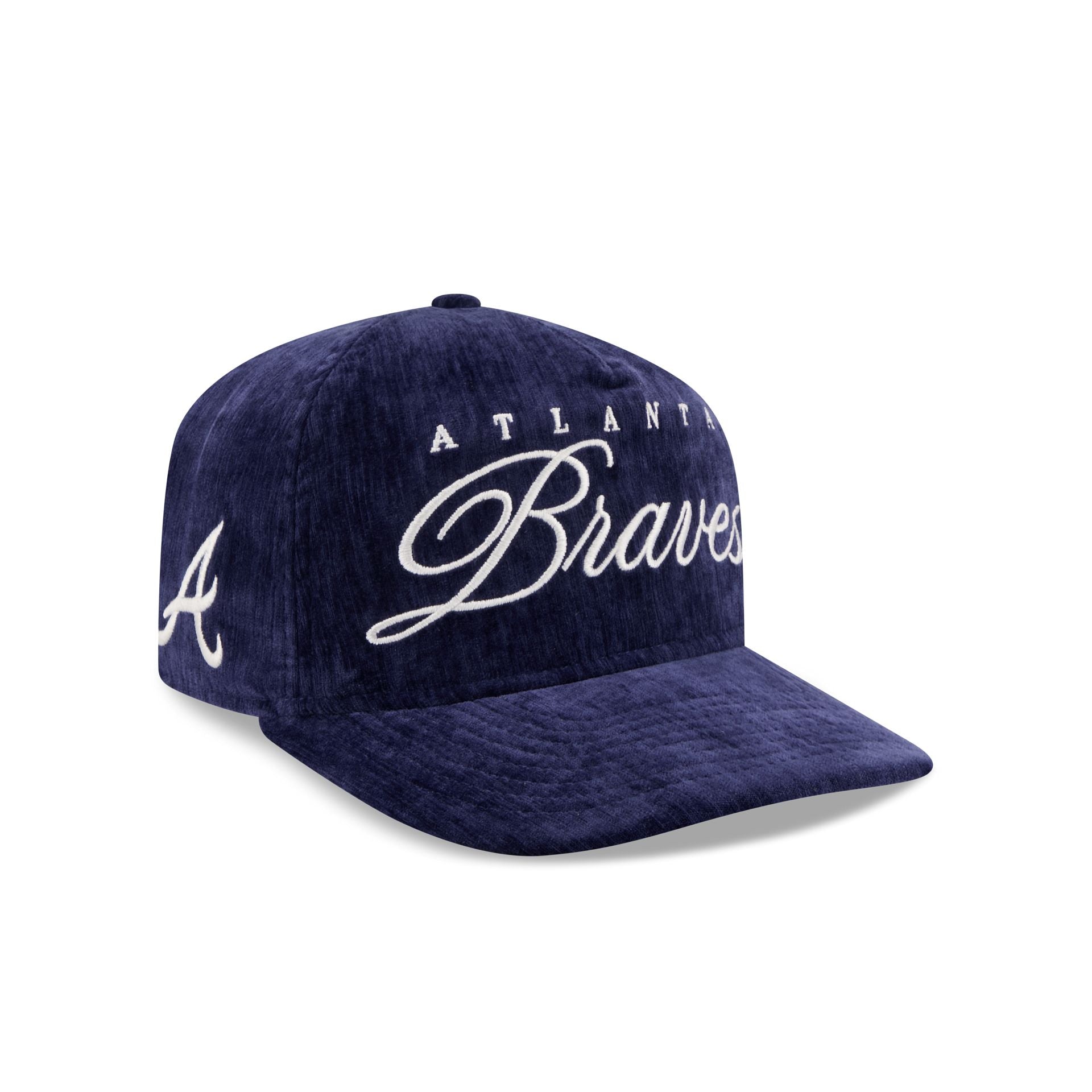 Atlanta Braves Velvet Team Script 19TWENTY Adjustable Hat