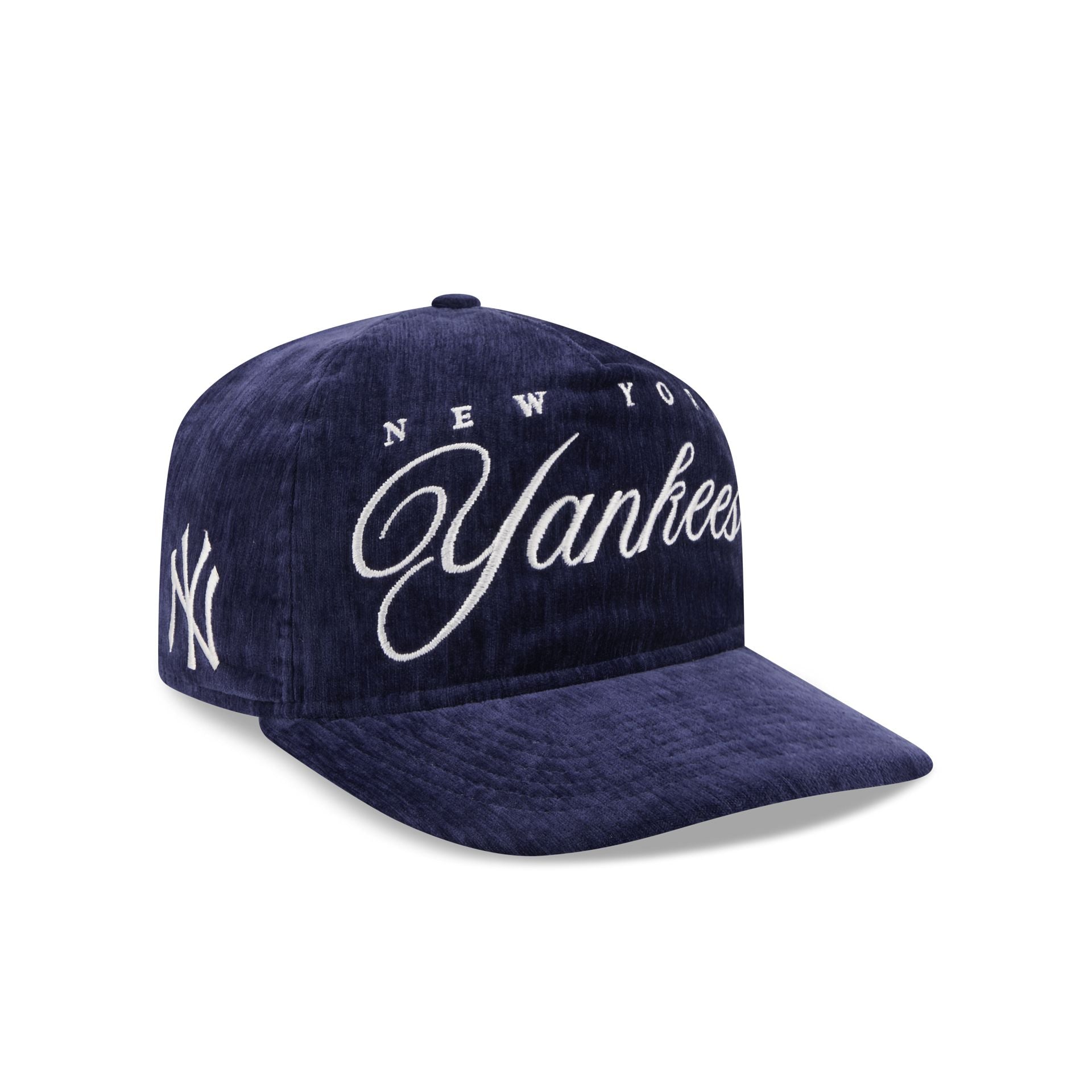 New York Yankees Velvet Team Script 19TWENTY Adjustable Hat