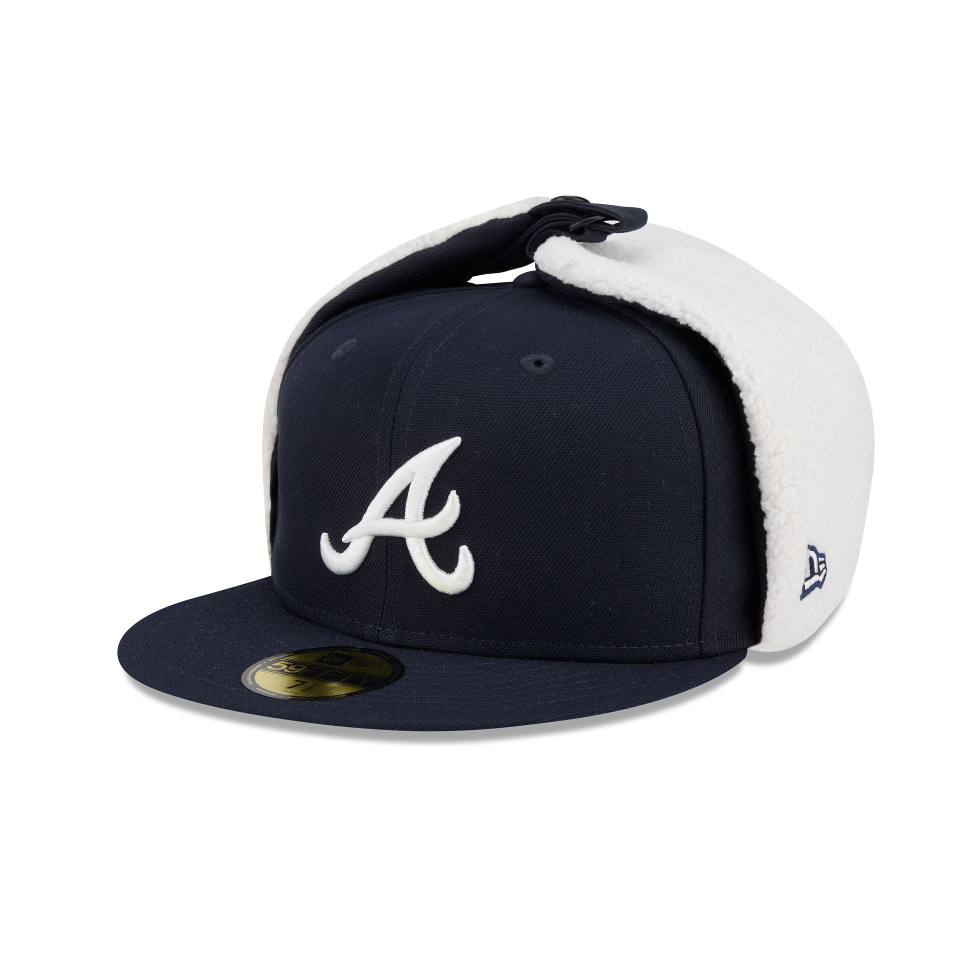 Atlanta Braves Classic Dog Ear 59FIFTY Fitted Hat