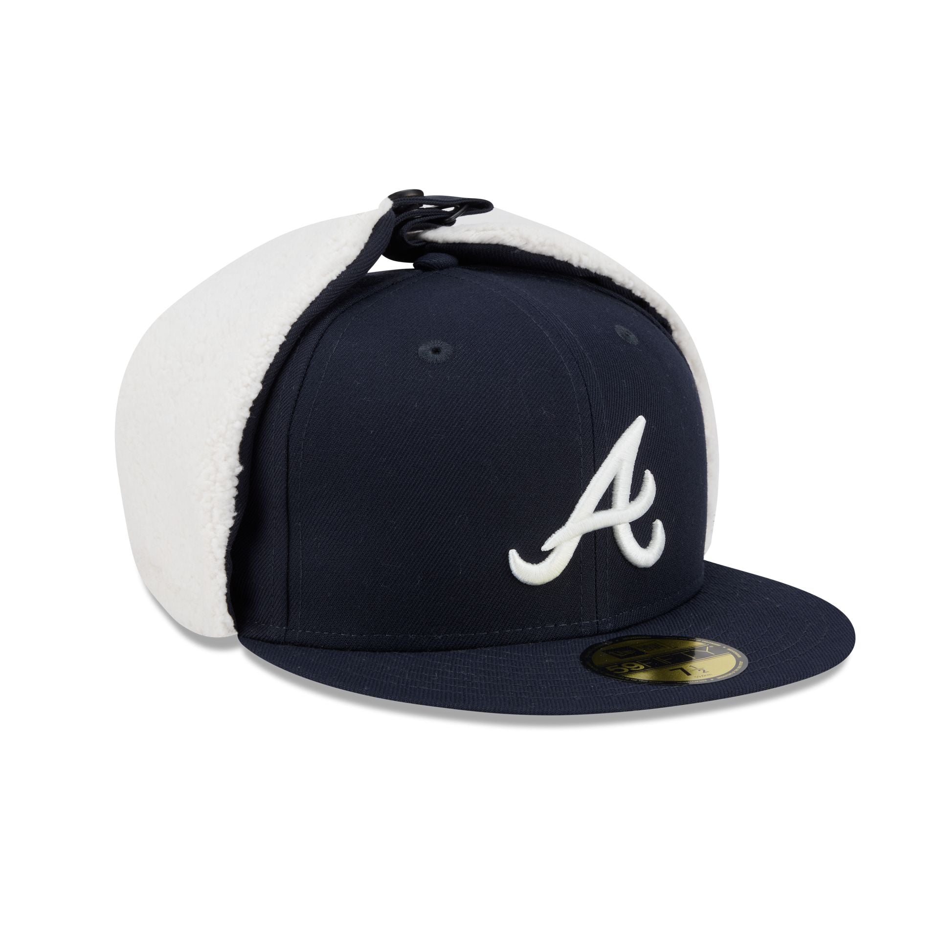 Atlanta Braves Classic Dog Ear 59FIFTY Fitted Hat