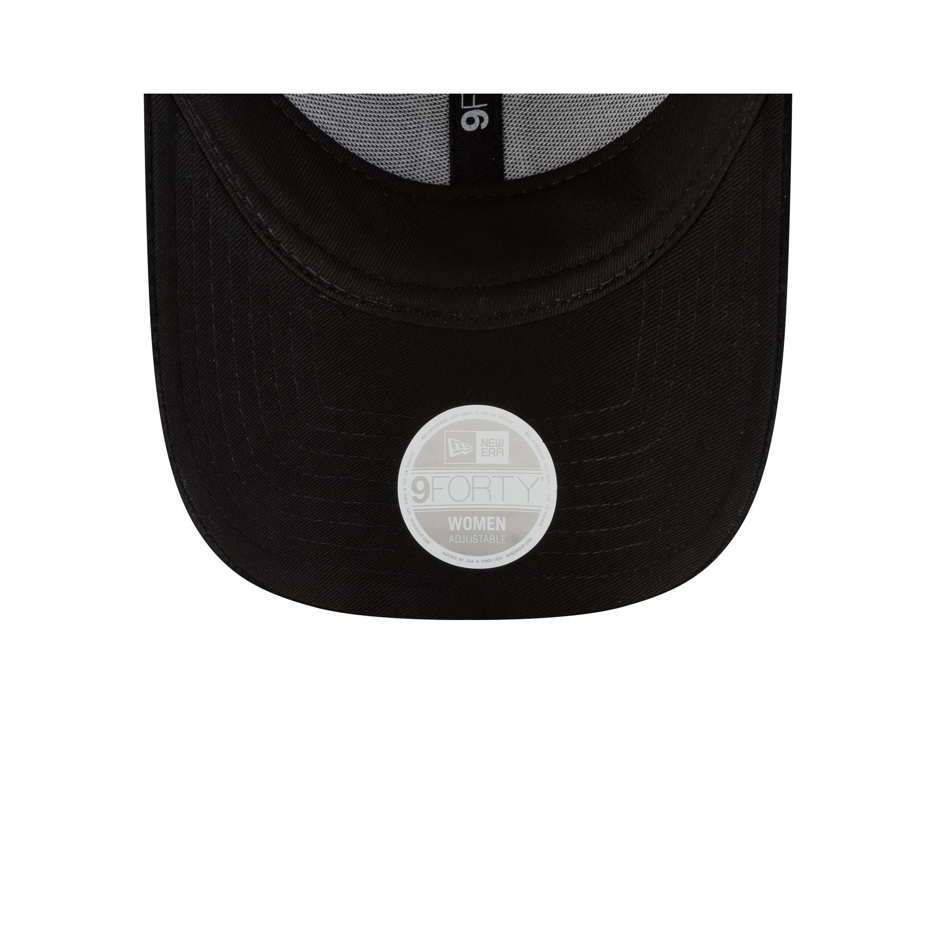 New York Yankees Black Velour Women's 9FORTY Adjustable Hat