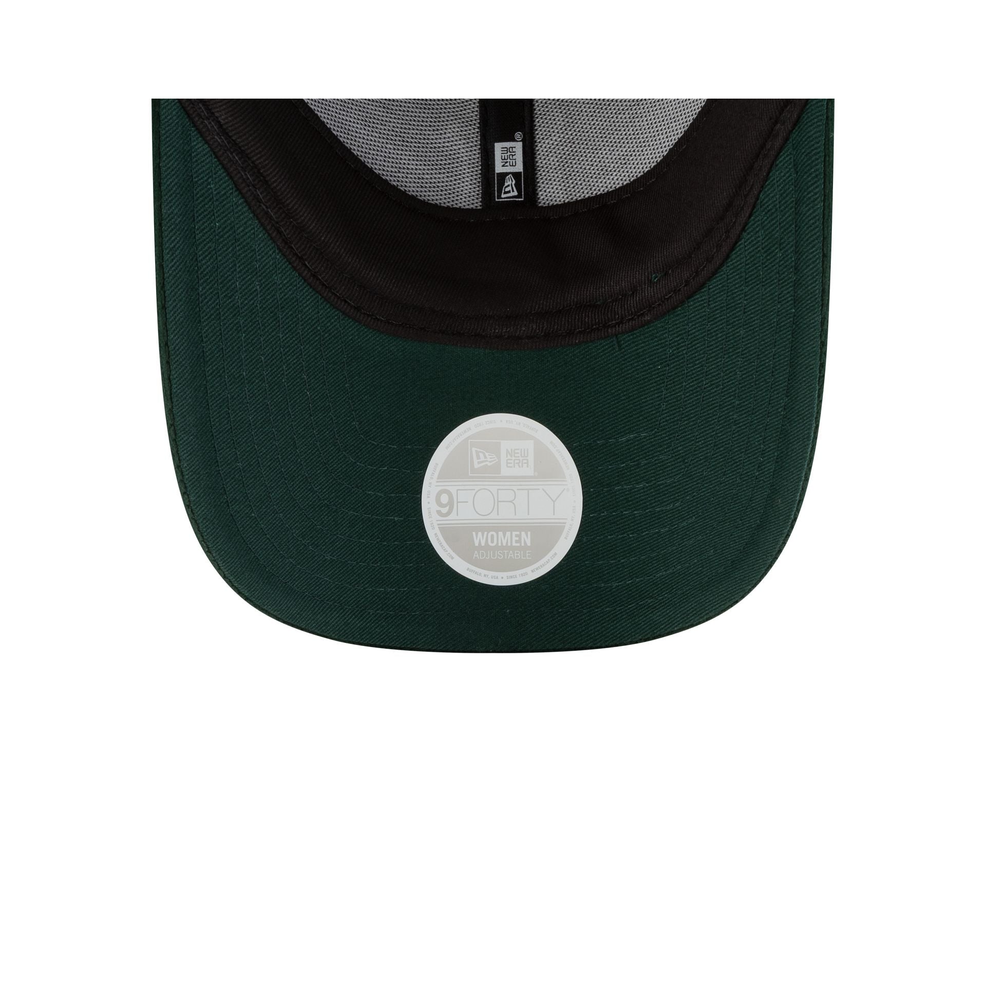 New York Yankees Dark Green Velour Women's 9FORTY Adjustable Hat