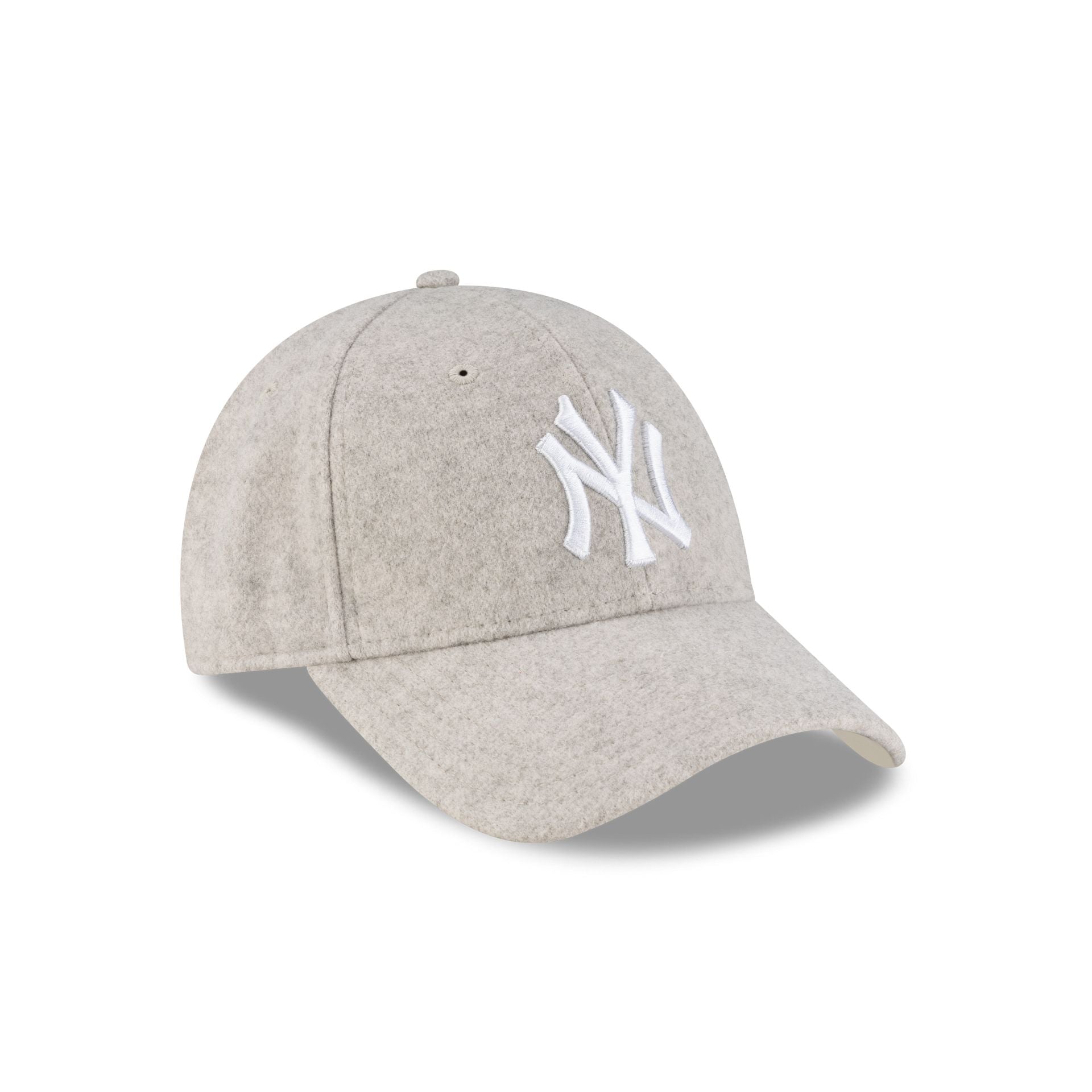New York Yankees Melton Wool Stone 9FORTY Snapback Hat