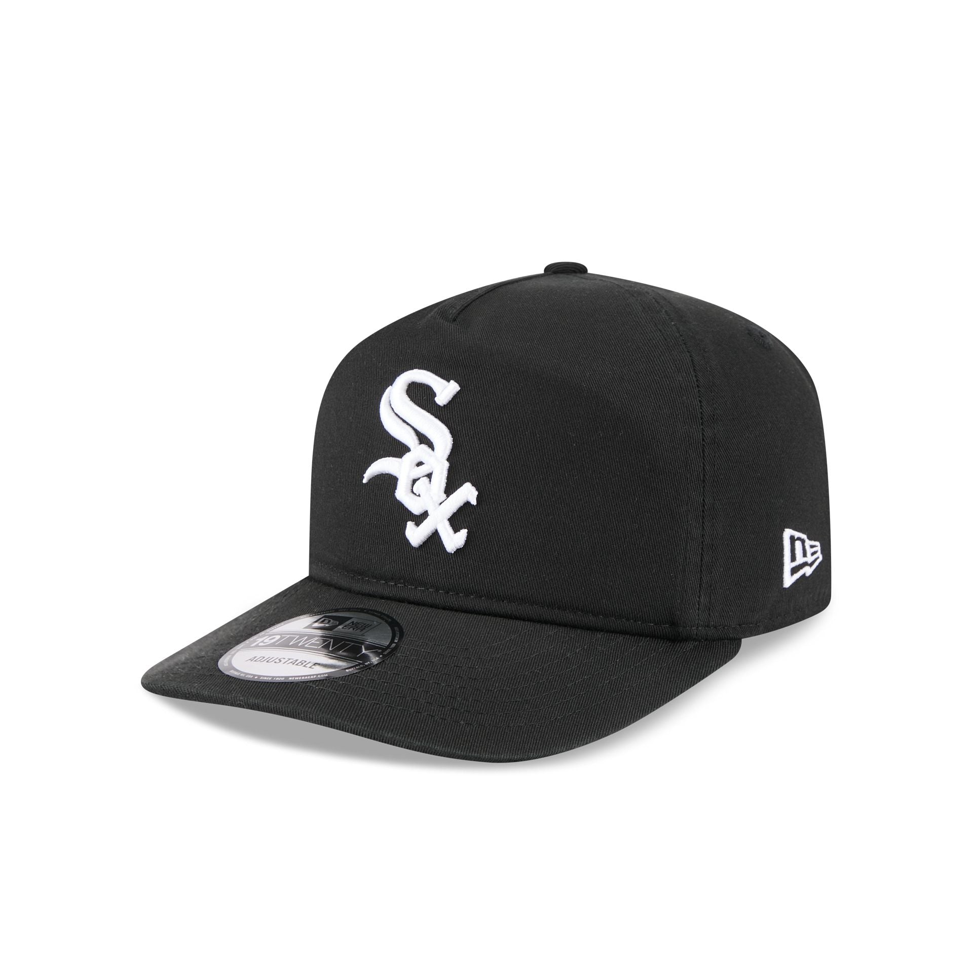 Chicago White Sox Black and White 19TWENTY Snapback Hat