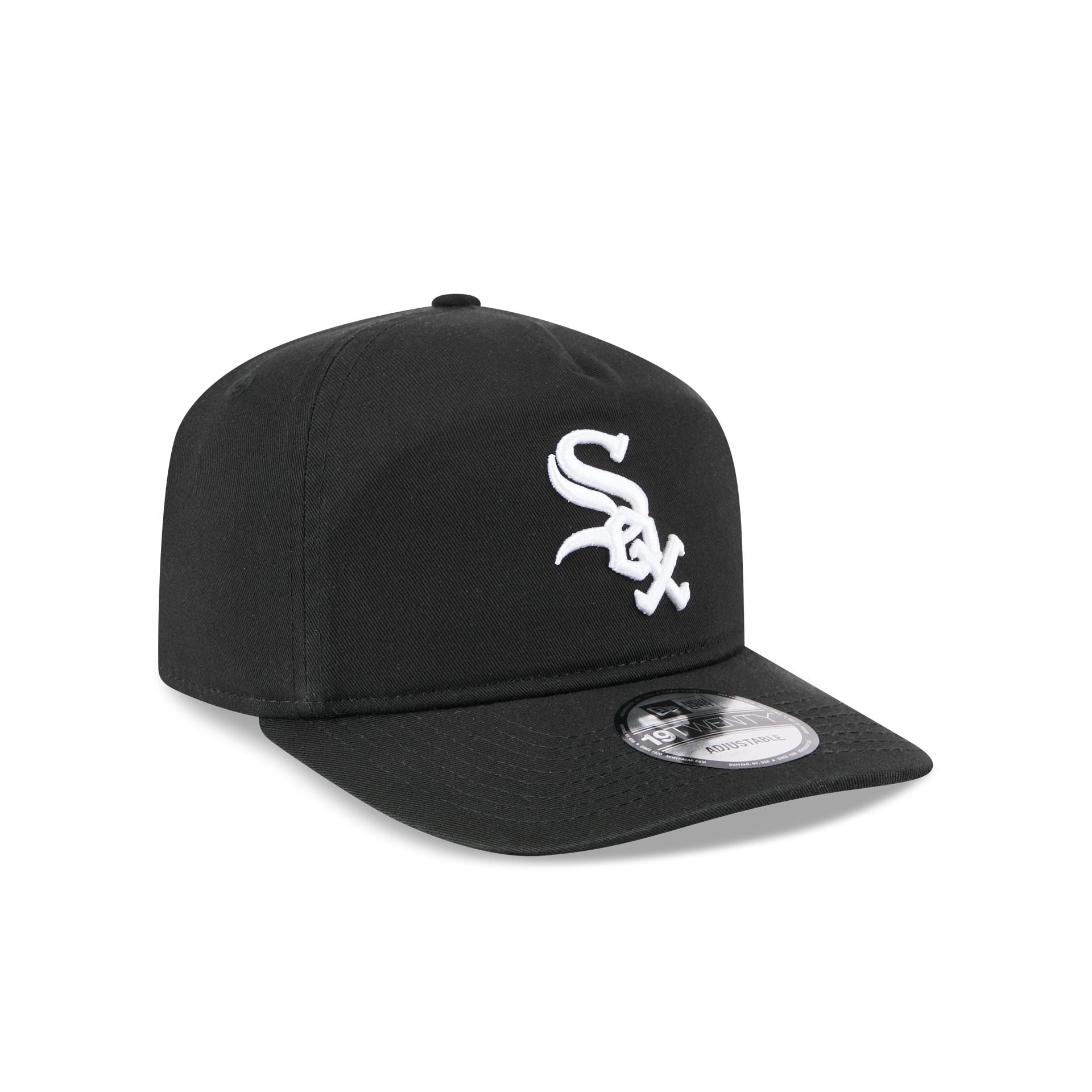 Chicago White Sox Black and White 19TWENTY Snapback Hat