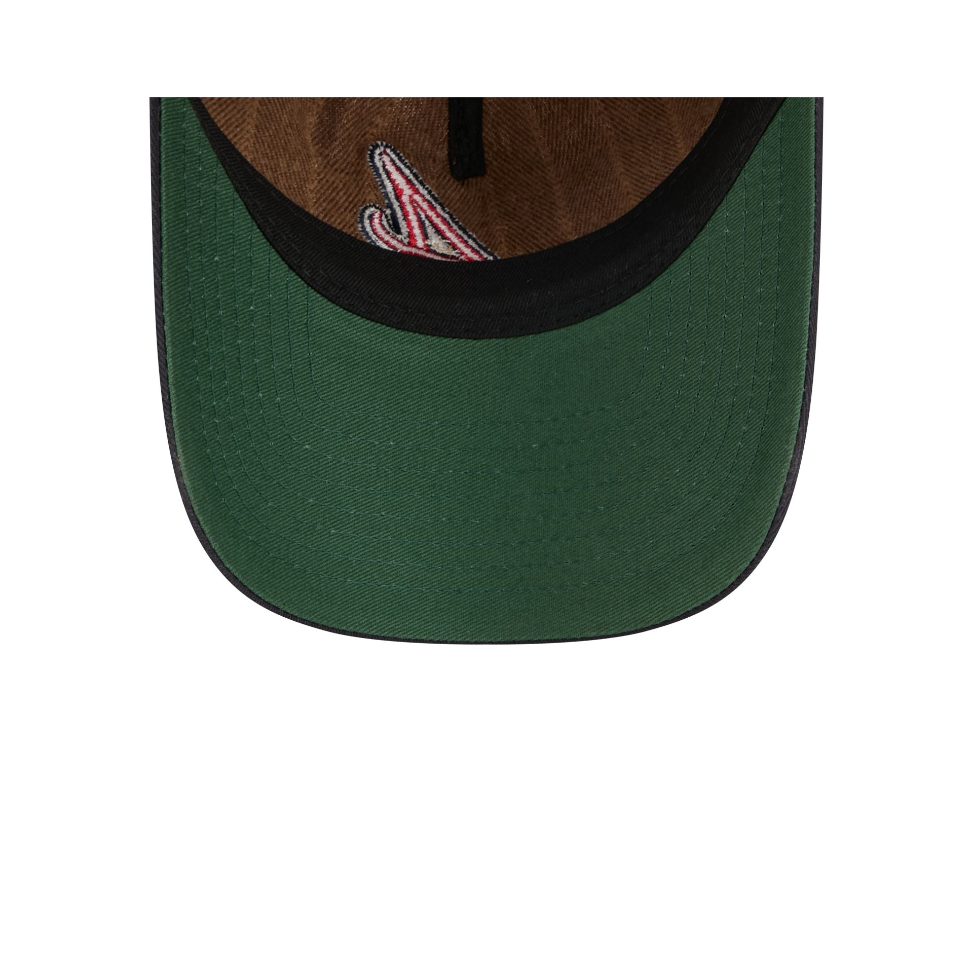 Atlanta Braves Three Looms Wool Pinstripe 9TWENTY A-Frame Adjustable Hat