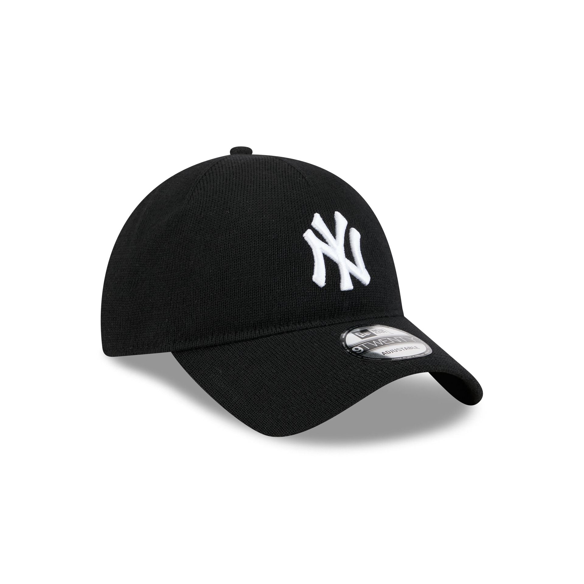 New York Yankees Merino Wool Black 9TWENTY Adjustable Hat