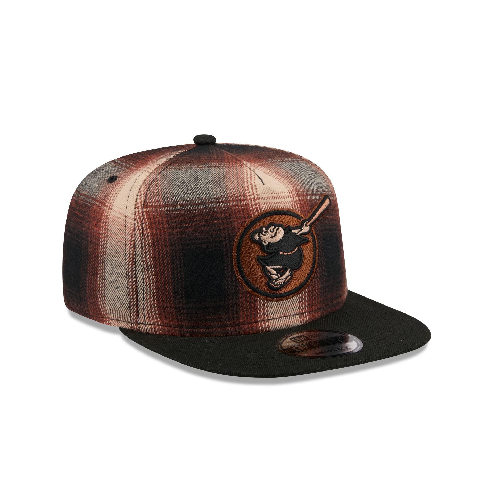 San Diego Padres Grunge Plaid 9FIFTY A-Frame Adjustable Hat