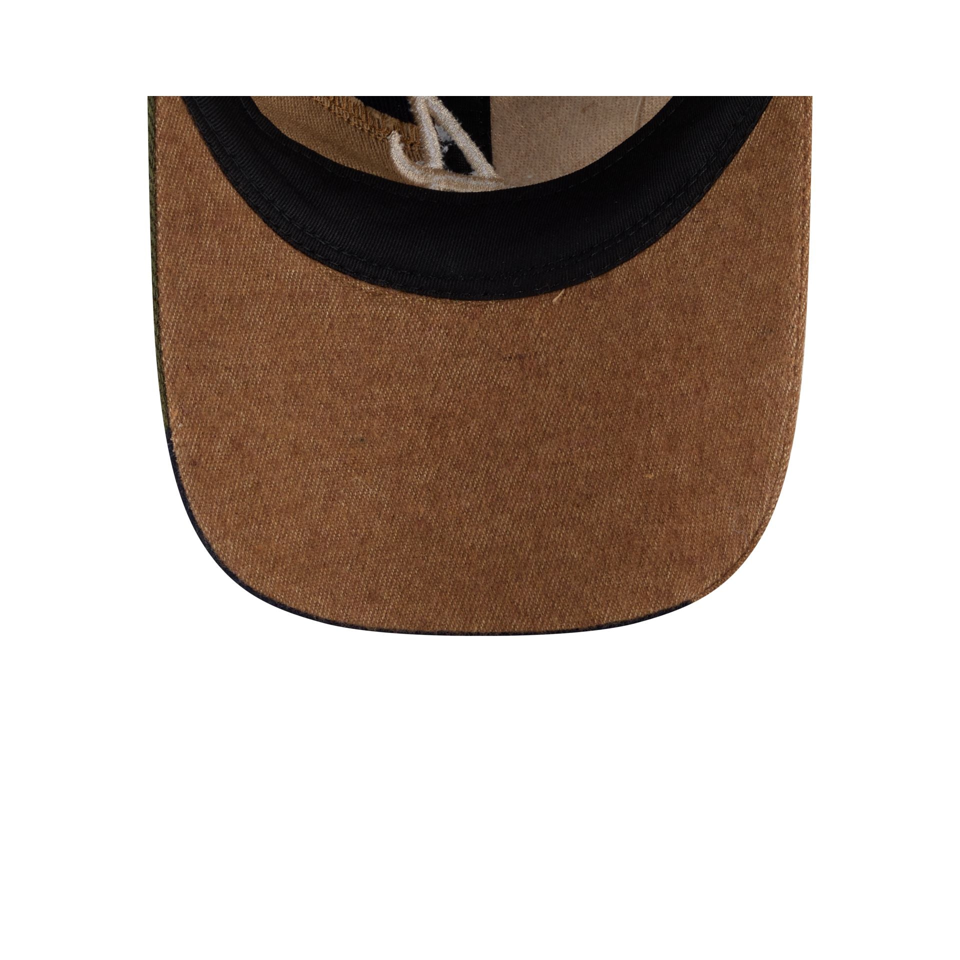 Atlanta Braves Three Looms Cotton Twill Patchwork 9TWENTY Adjustable Hat