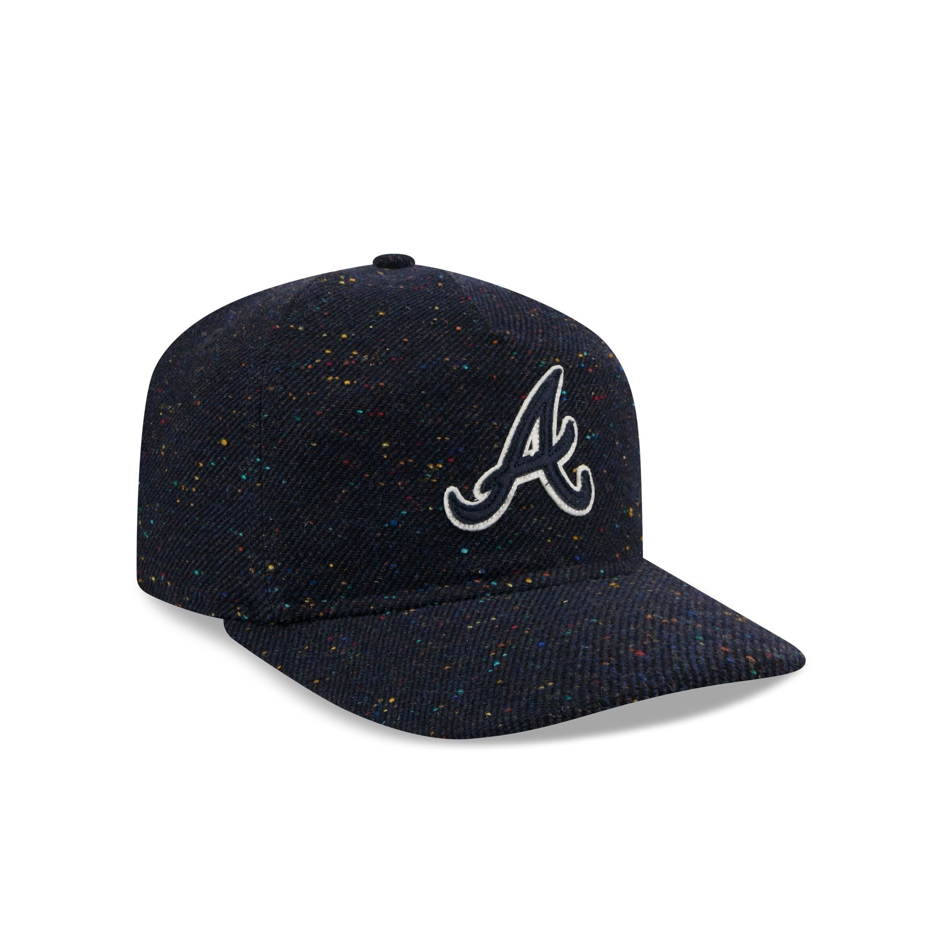 Atlanta Braves Three Looms Speckled Wool 19TWENTY Adjustable Hat