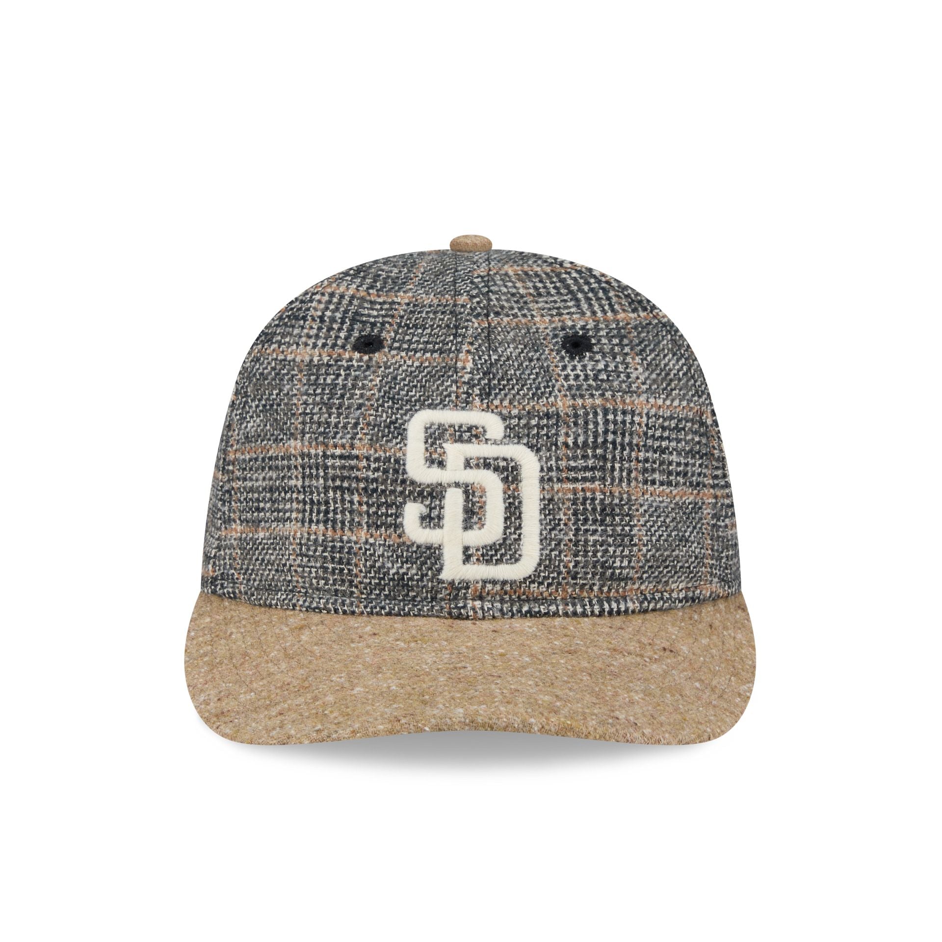 San Diego Padres Three Looms Vintage Tweed Retro Crown 59FIFTY Fitted Hat
