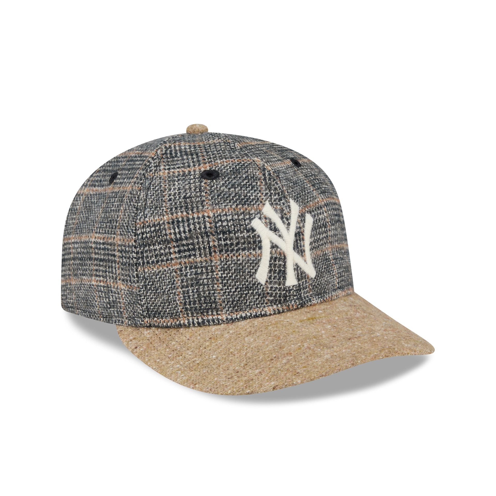 New York Yankees Three Looms Vintage Tweed Retro Crown 59FIFTY Fitted Hat