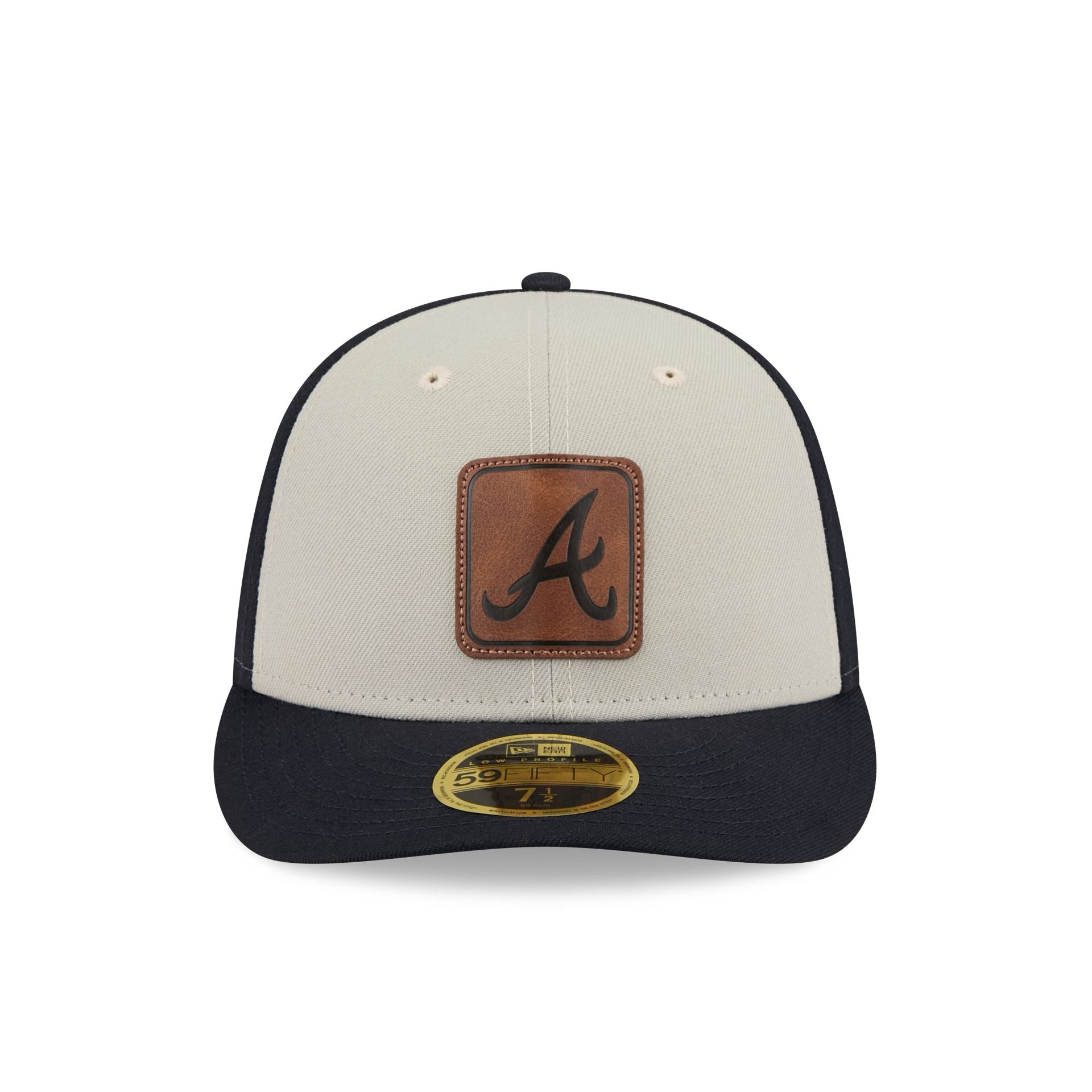 Atlanta Braves Quilted Low Profile 59FIFTY Fitted Hat