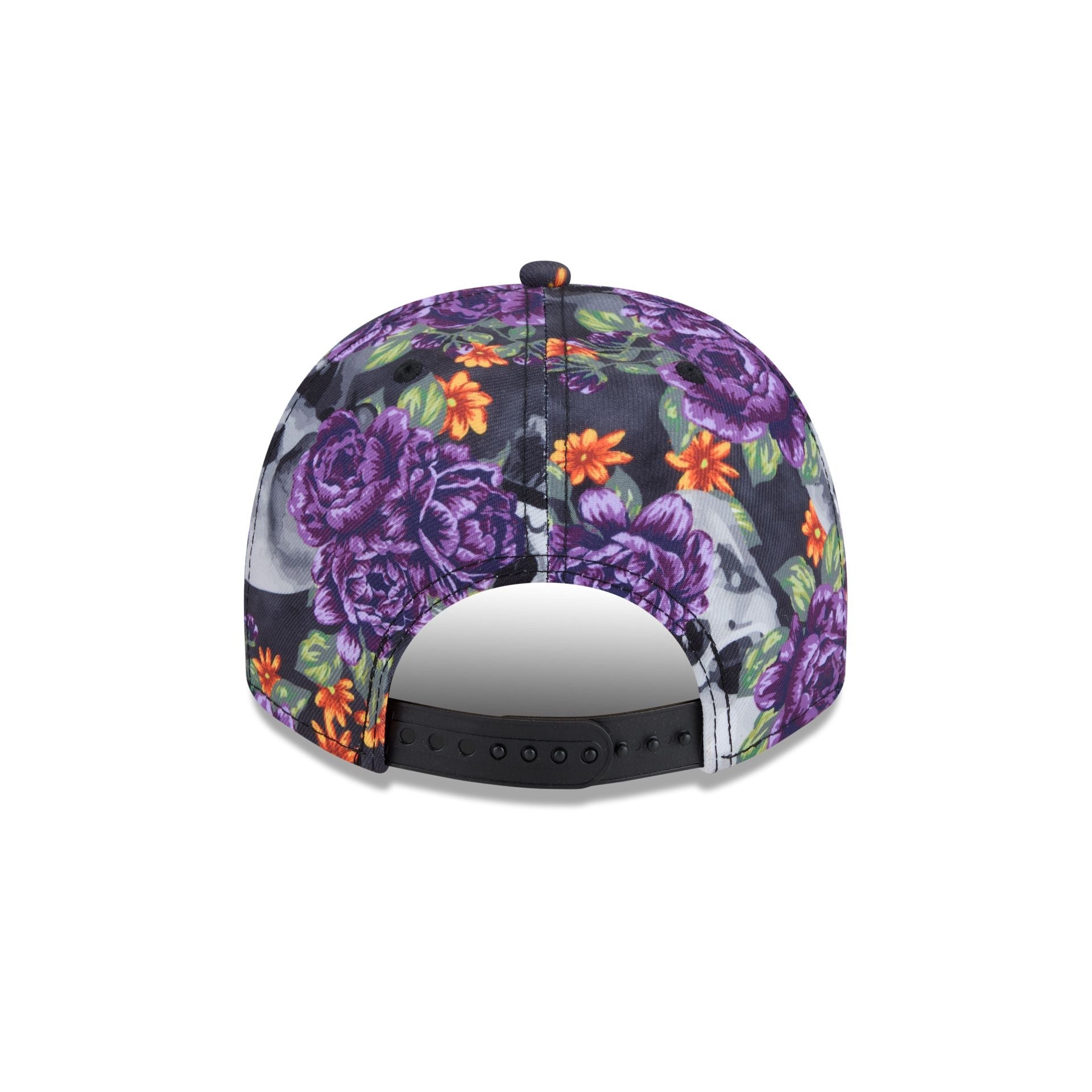 New York Yankees Day of the Dead Skull & Roses 9FIFTY A-Frame Snapback